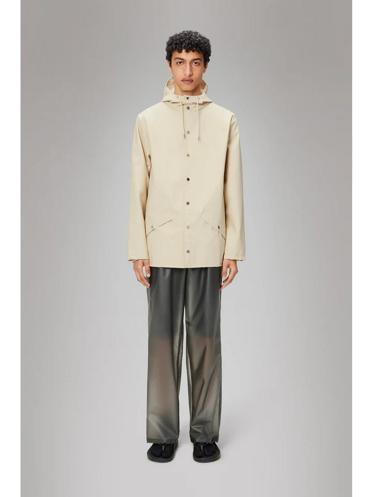RAINS Giubbino Unisex adulto Jacket W3 12010 26 Dune Beige gioboutiqueweb