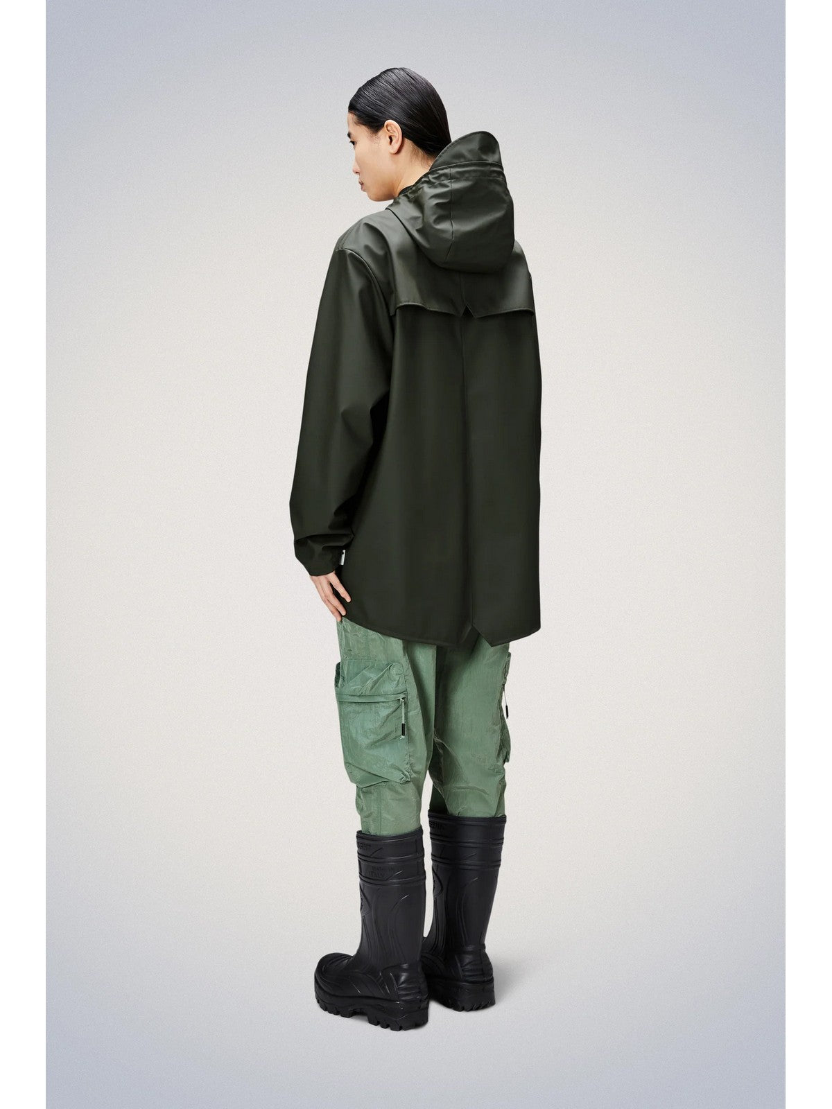 RAINS Giubbino Unisex adulto Jacket W3 12010 03 Green Verde gioboutiqueweb