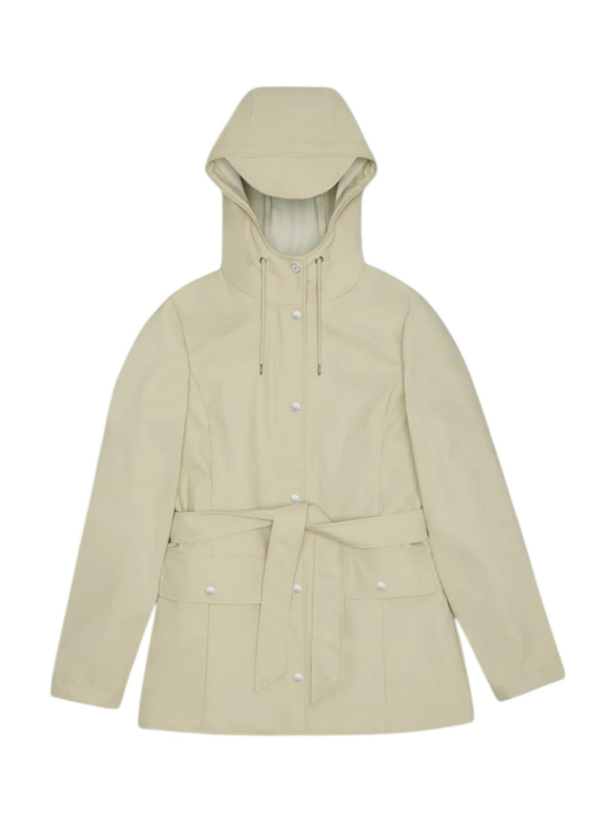RAINS Giubbino Donna Curve Jacket W3 12100 26 Dune Beige gioboutiqueweb