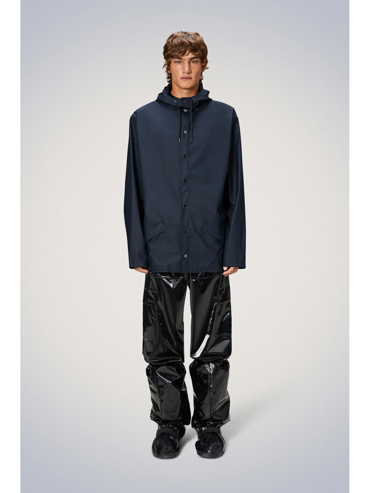 RAINS Giubbino Unisex adulto Jacket W3 12010 47 Navy Blu gioboutiqueweb