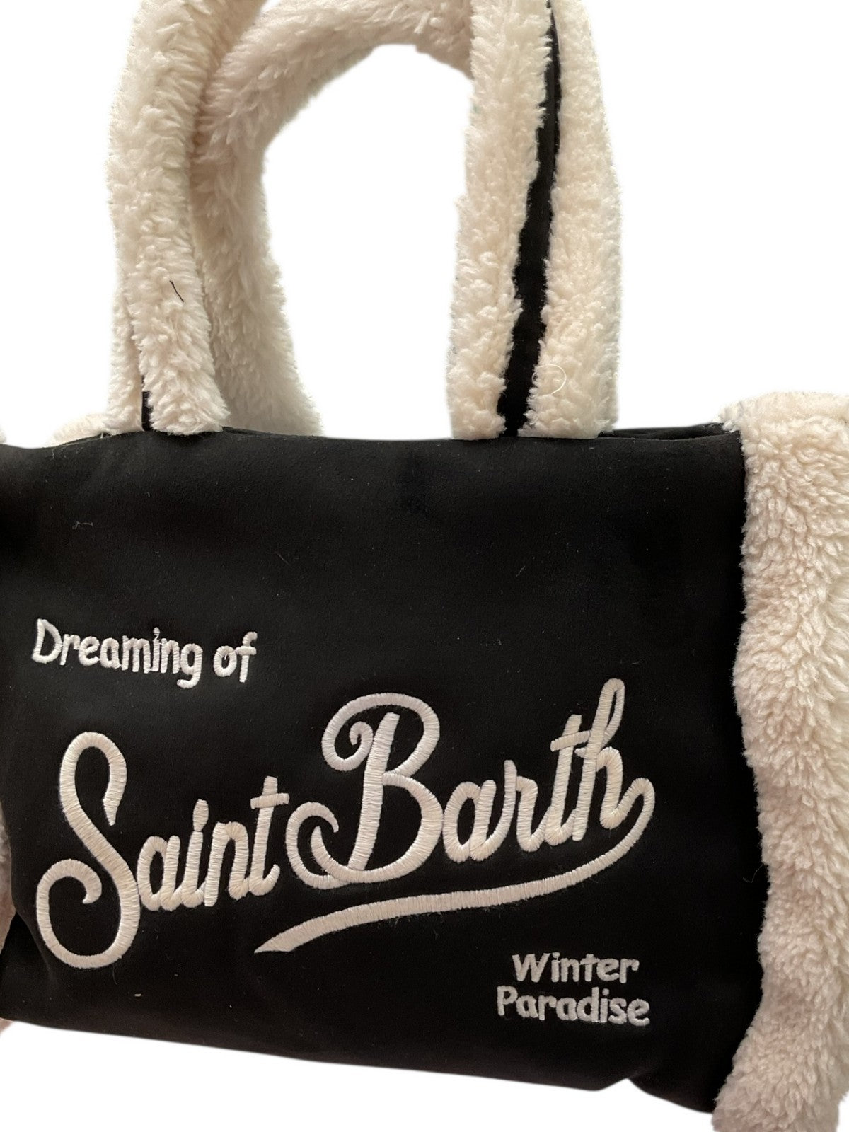 MC2 SAINT BARTH Borsa Donna  COLETTE SHEARLING 01323I 0010 EMB gioboutiqueweb