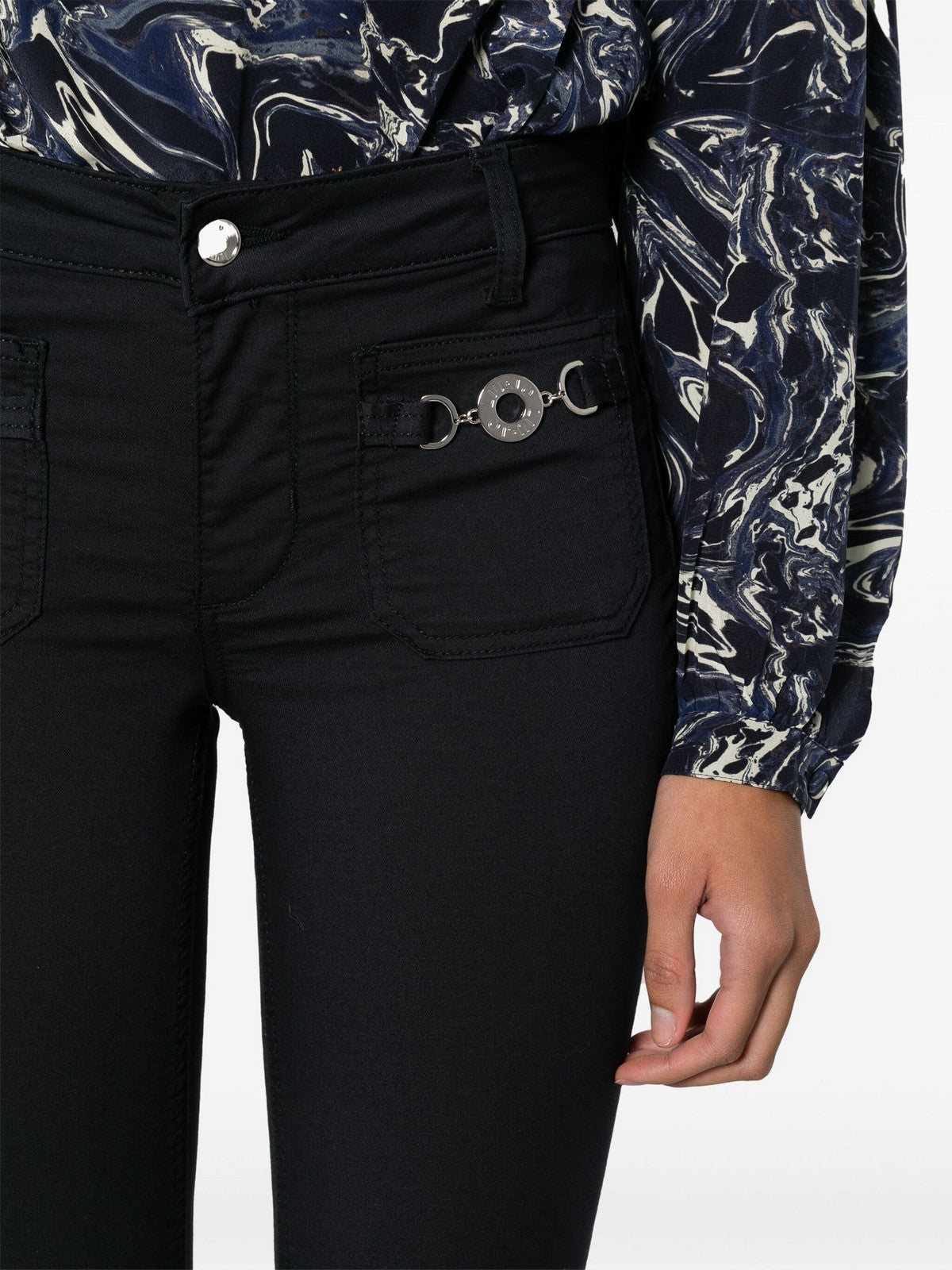 LIU JO WHITE Pantalone Donna  MA4291T7144 93921 Blu gioboutiqueweb
