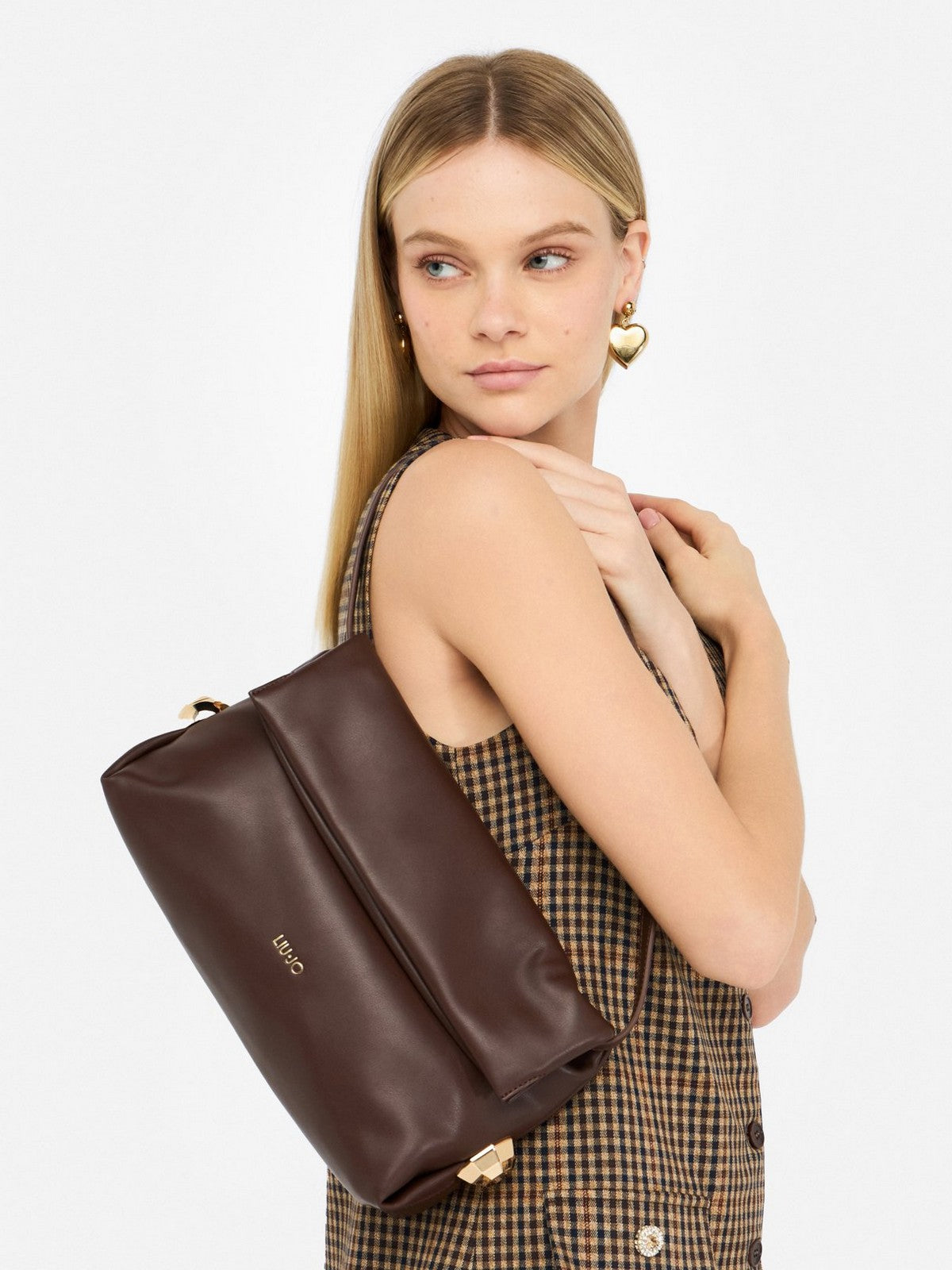LIU JO ACCESSORIES Borsa Donna  AF5097E0077 90912 MORO LIGHT