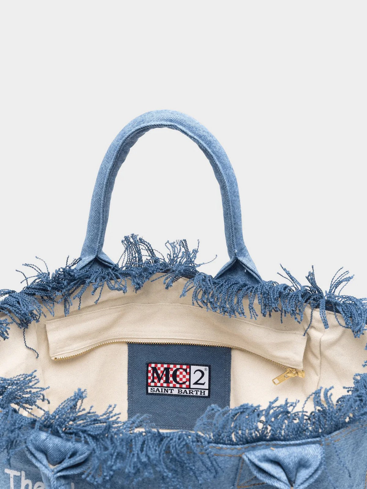 MC2 SAINT BARTH Borsa Donna  VANITY 07486L INDIGO STRASS gioboutiqueweb