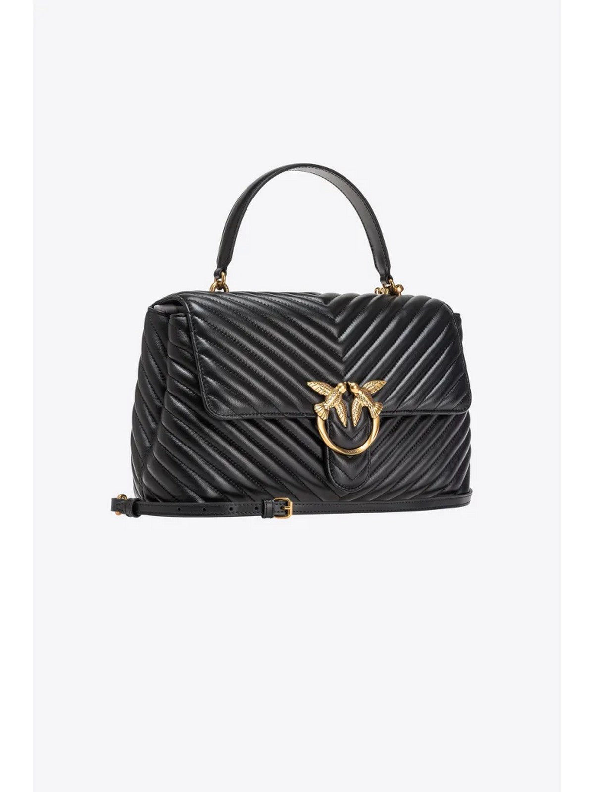 PINKO Borsa Donna Love lady puff 100042-A0GK Z99Q BLACK gioboutiqueweb