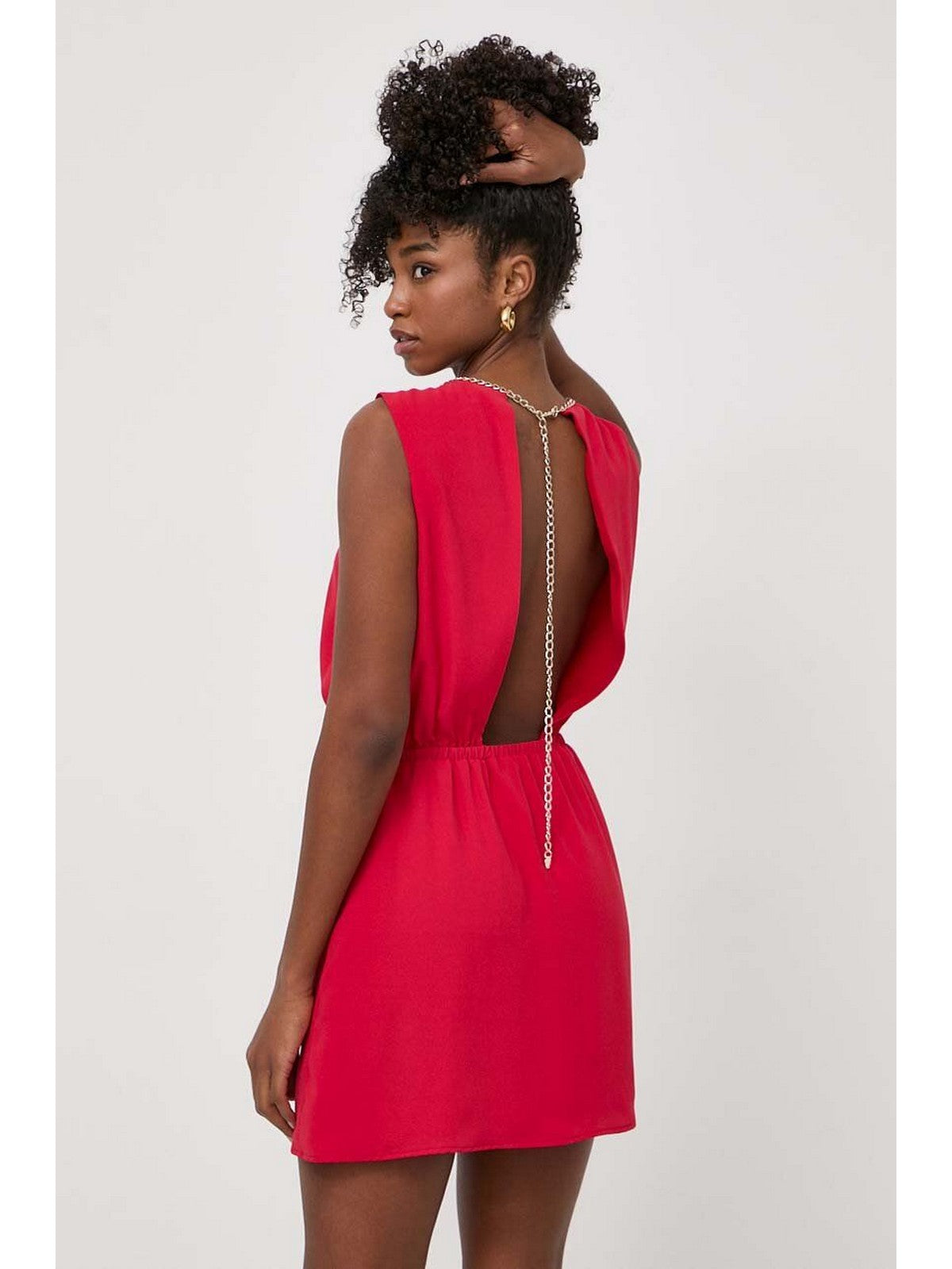 Liu Jo White Woman Kleid M4192T4434 81761 Rot