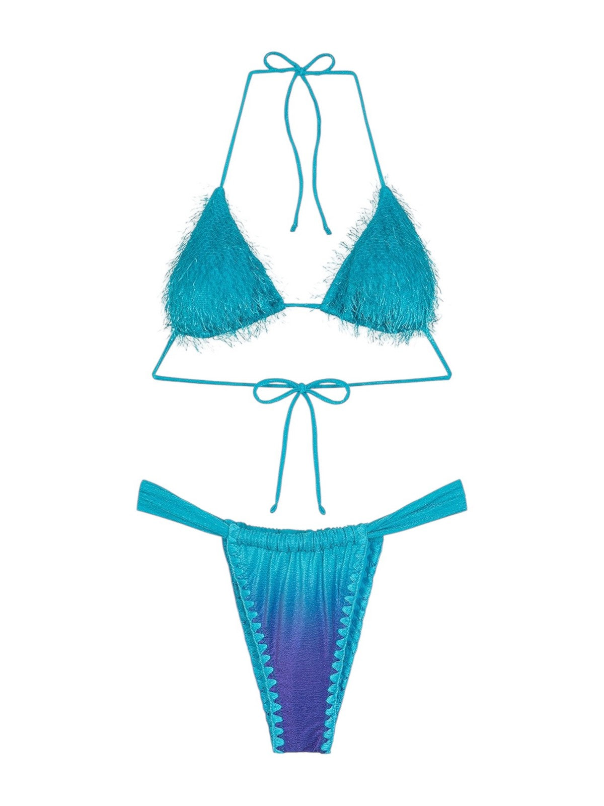 F**K Costume da bagno Donna  FK25-1131X46 Turchese gioboutiqueweb