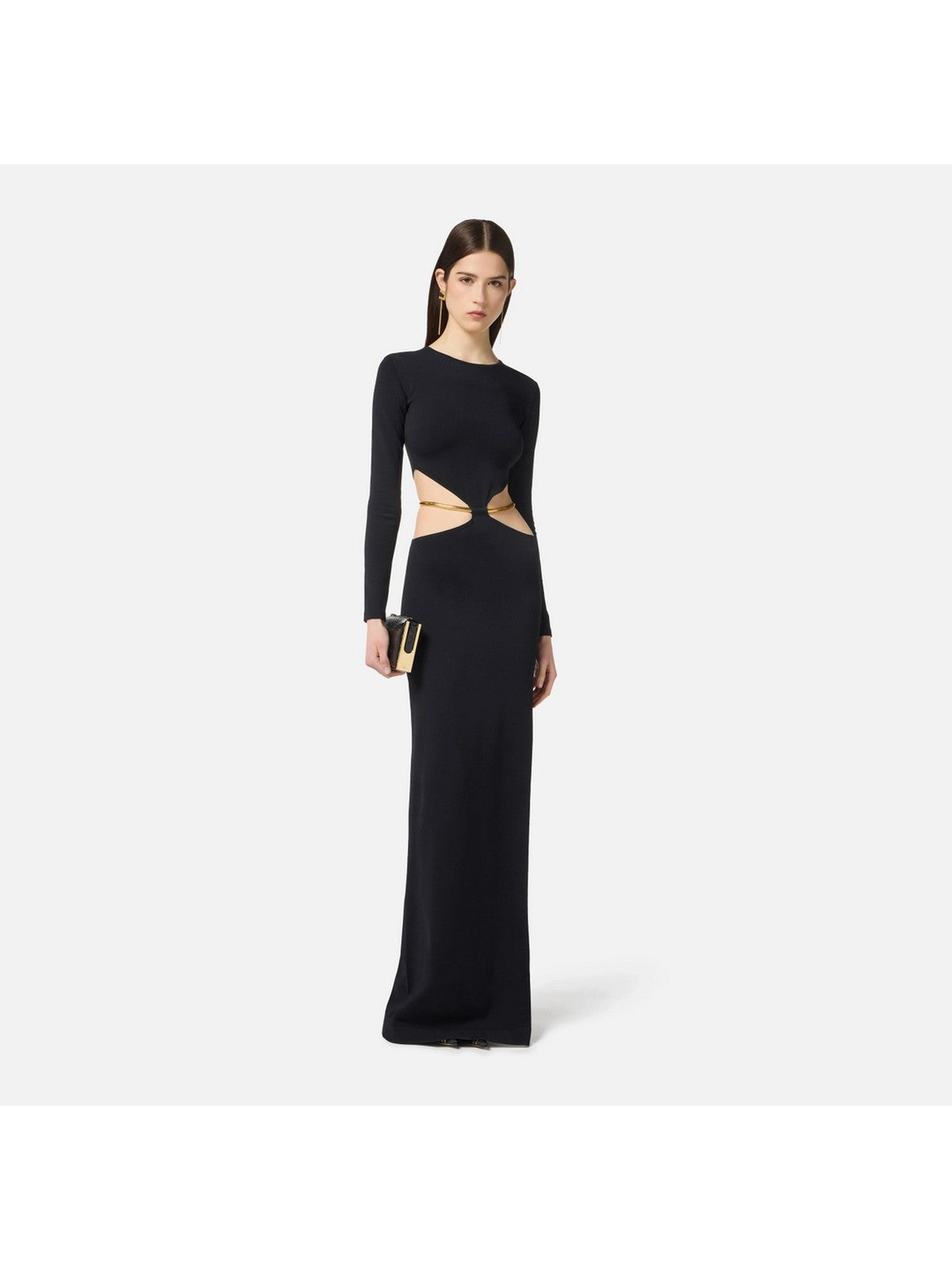 ELISABETTA FRANCHI Abito Donna  AM24S56E2 110 Nero