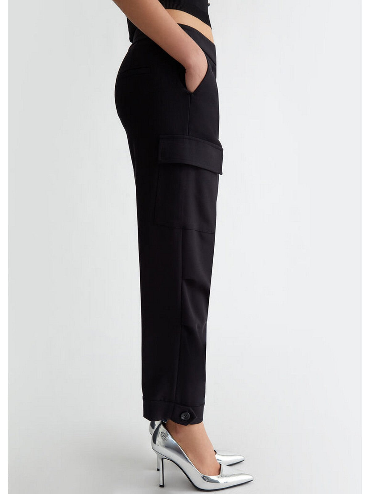 LIU JO BLACK Pantalone Donna  CF4449T2624 22222 Nero gioboutiqueweb