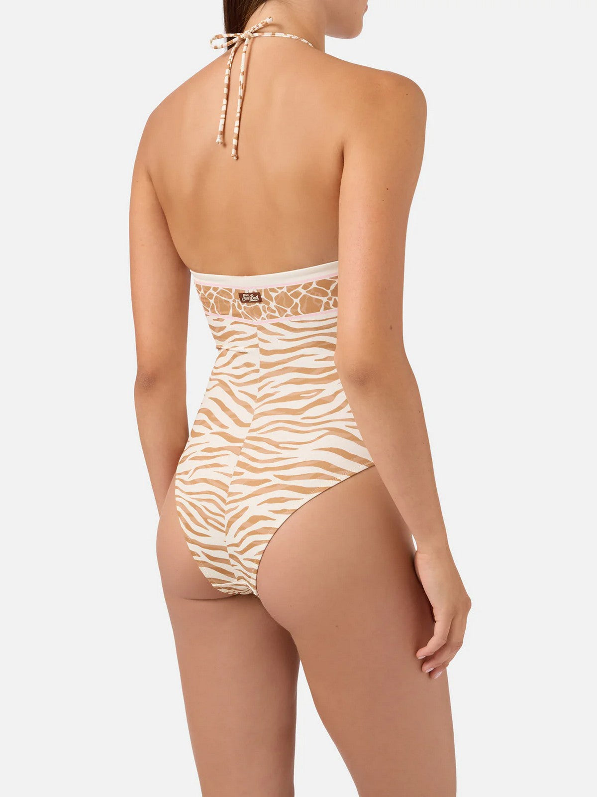 MC2 SAINT BARTH Costume da bagno Donna  MERYEM 09095L SAFARI SKIN 1019 gioboutiqueweb