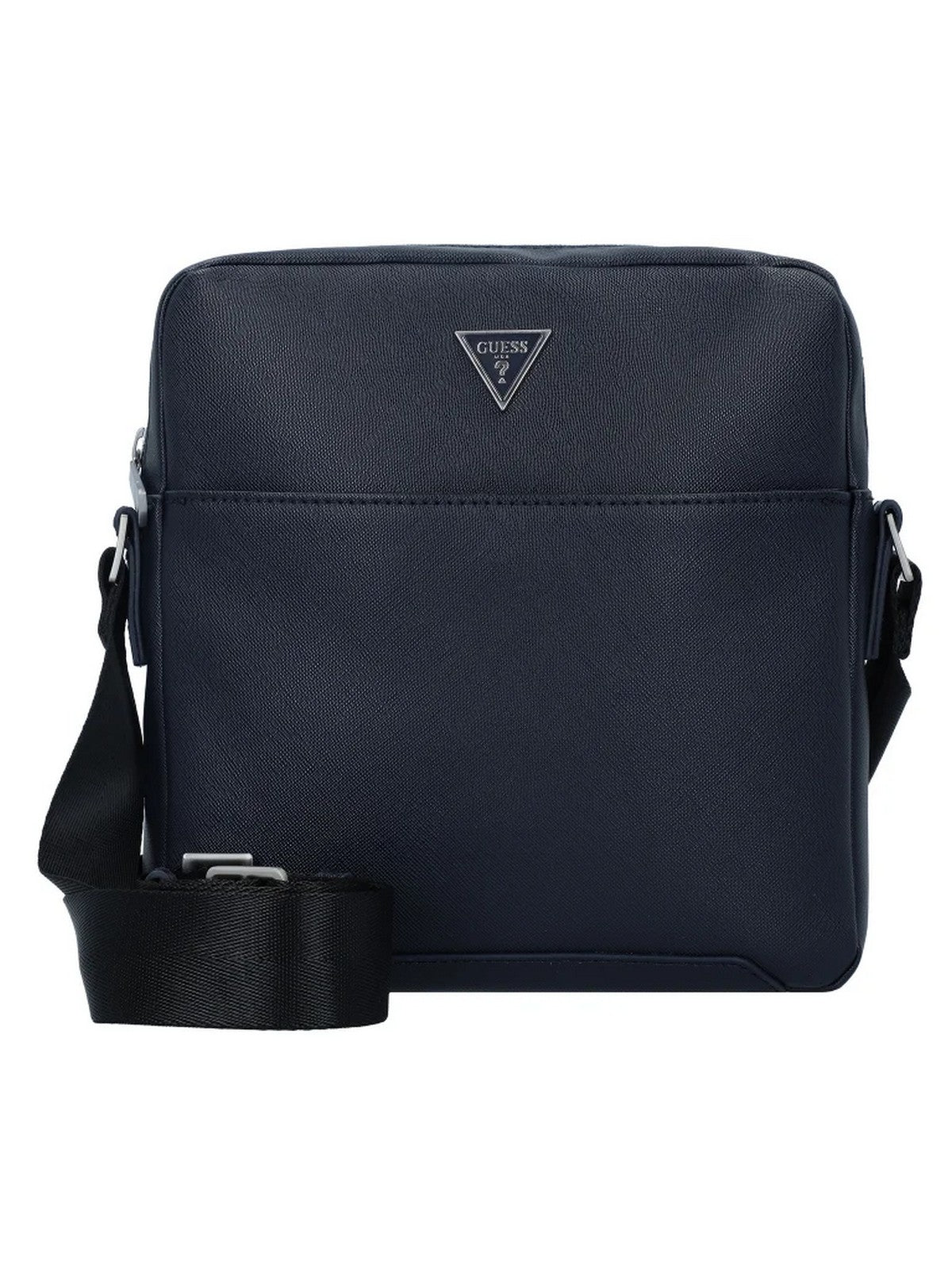 GUESS Tracolla Uomo SAFFIANO ECO TOP ZIP CROSSBODY HMTOSA P4258 DBU Blu gioboutiqueweb