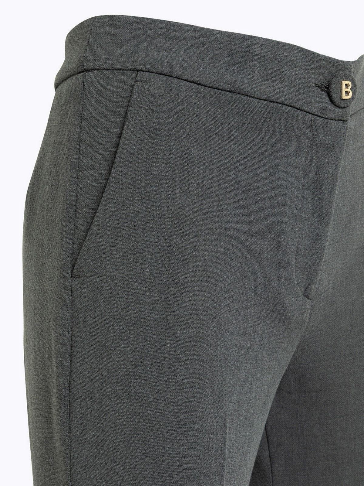 BLUGIRL Pantalone Donna  RF5023T3190 02073 Antr.scuro melange gioboutiqueweb