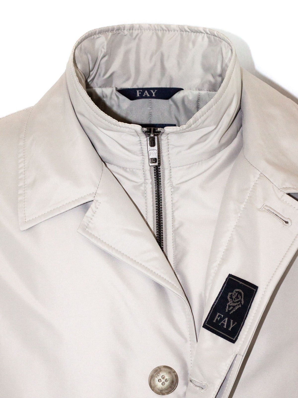 FAY Cappotto Uomo  NAM62510160AXXB208 ARGILLA SCURO