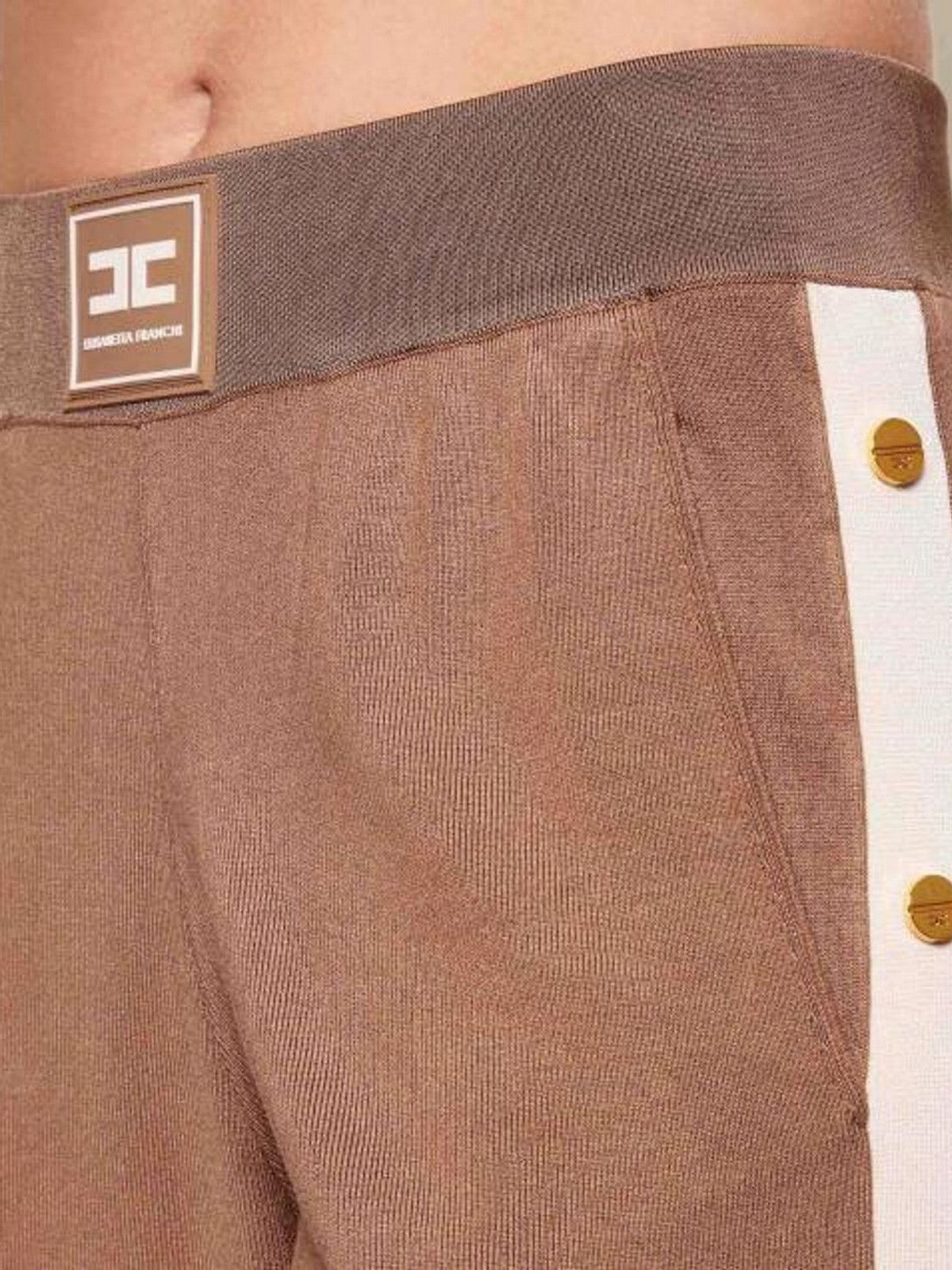 ELISABETTA FRANCHI Pantalone Donna  KP74S61E2 727 ARGILLA/BURRO gioboutiqueweb