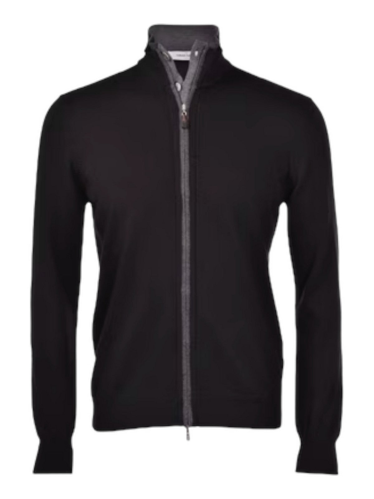 GRAN SASSO Cardigan Uomo  57142/14223 099 Nero gioboutiqueweb