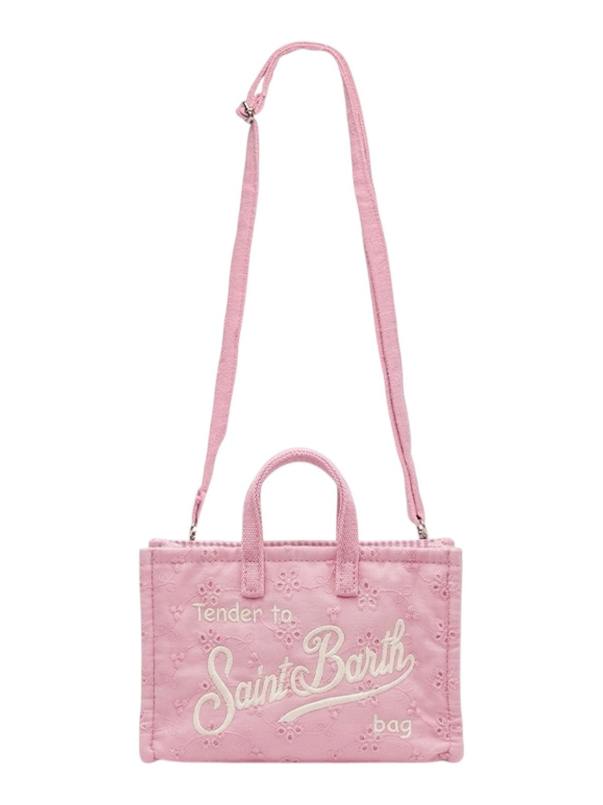 MC2 SAINT BARTH Pochette Donna  PHONE BAG SANGALLO 03025L COTTON MINI FLOWERS EMBRY 21 EMB gioboutiqueweb