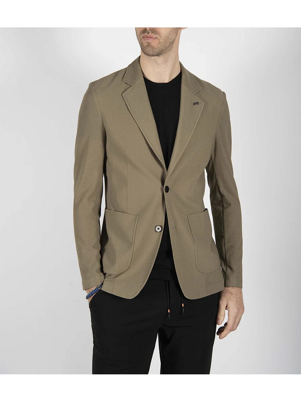 BOB Giacca Uomo  P25GOLDEN UNICA BEIGE BEIGE gioboutiqueweb