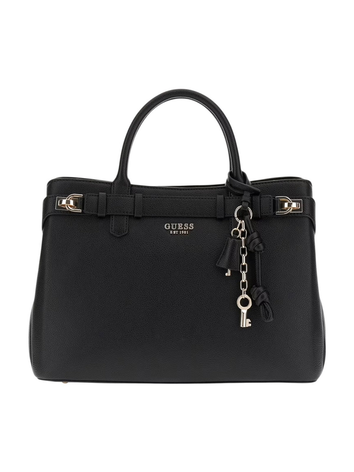 GUESS Borsa Donna GREGORIA LRG GFRIEND SATCHEL HWBG85 46070 BLA BLACK gioboutiqueweb