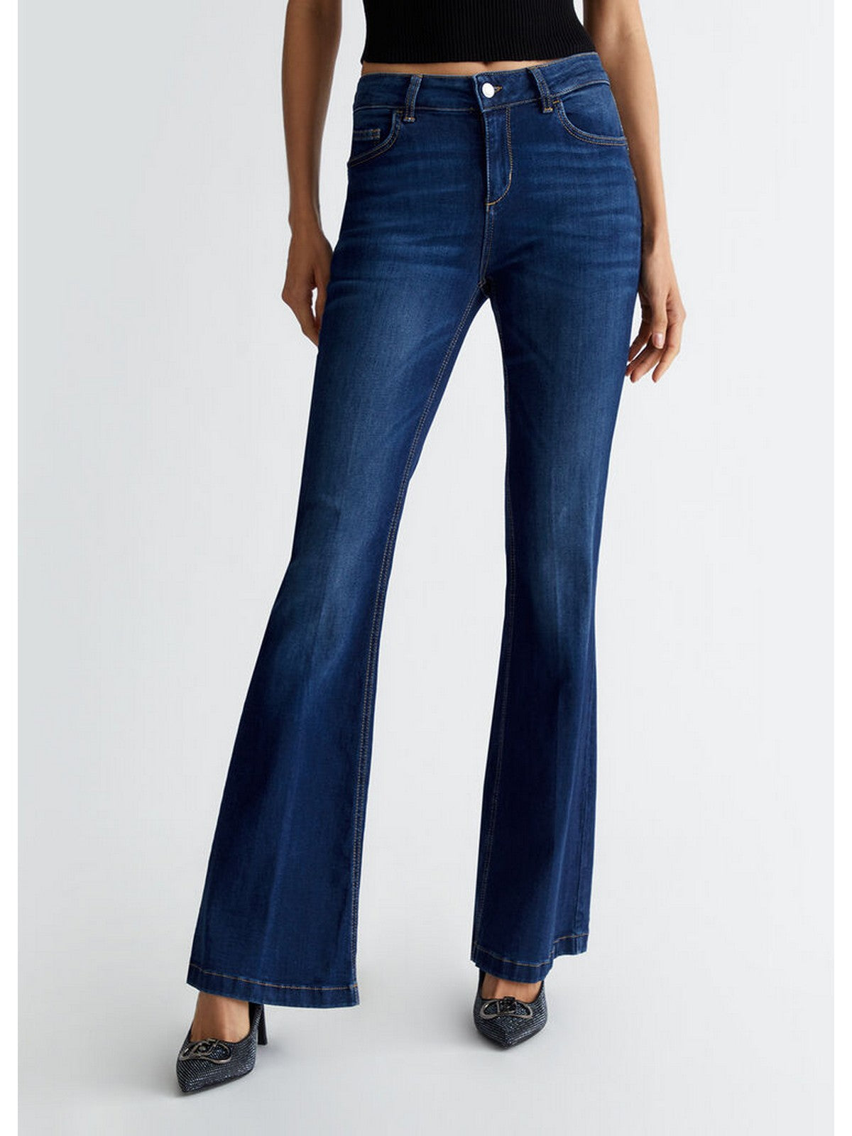LIU JO BLUE DENIM Jeans Donna  UF4058DS015 7L349 Blu gioboutiqueweb