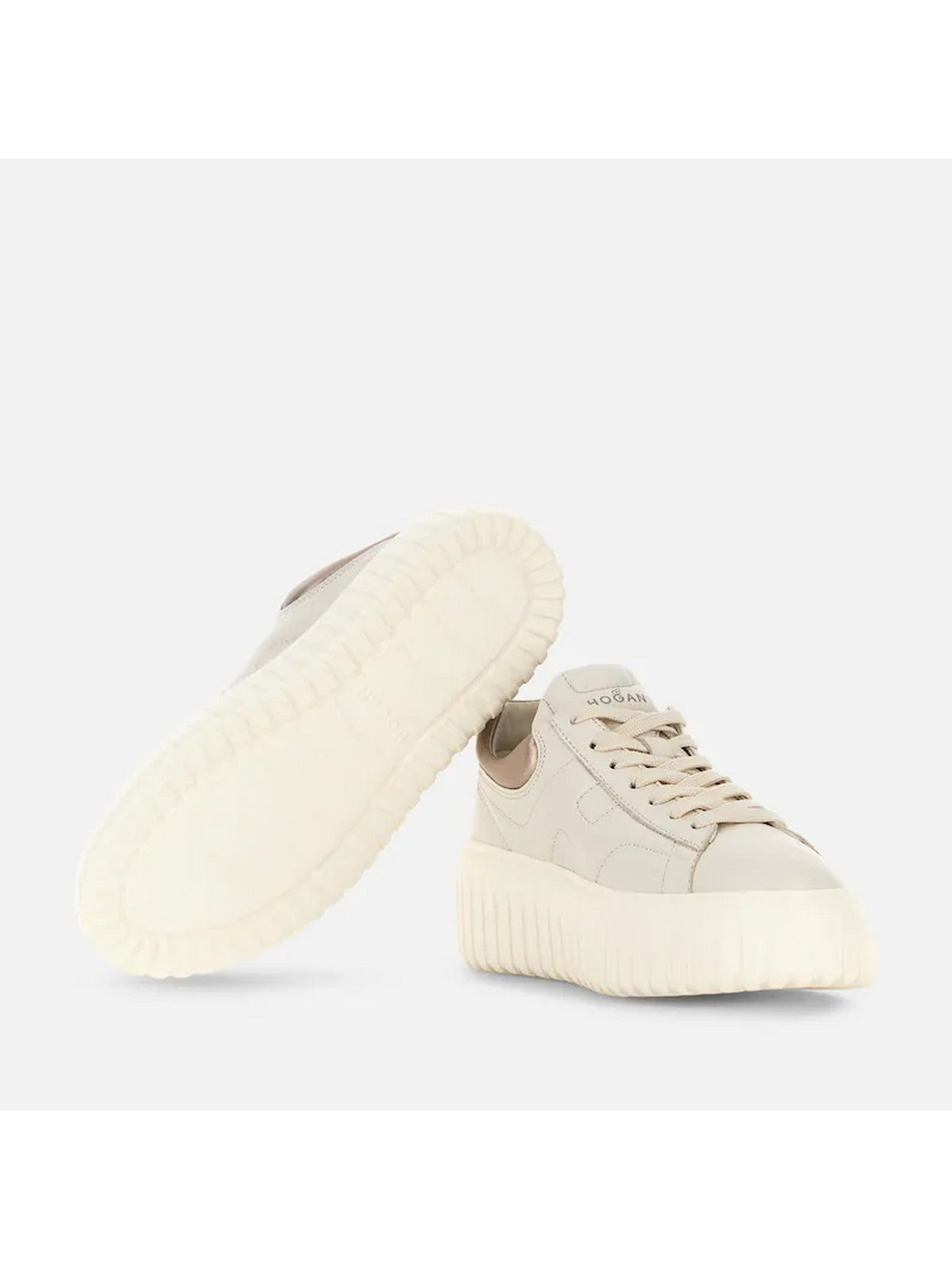 HOGAN Sneaker Donna H-STRIPES ALLACCIATO H HXW6450FC60KU00GAN B013+C202 gioboutiqueweb