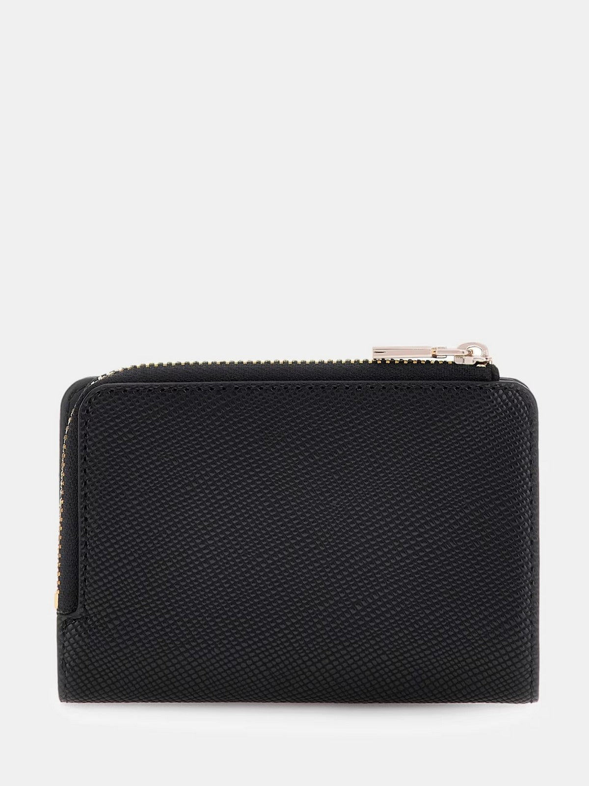GUESS Portafoglio Donna LAUREL II SLG ZIP ARND CRD CSE SWZG74 59156 BLA BLACK