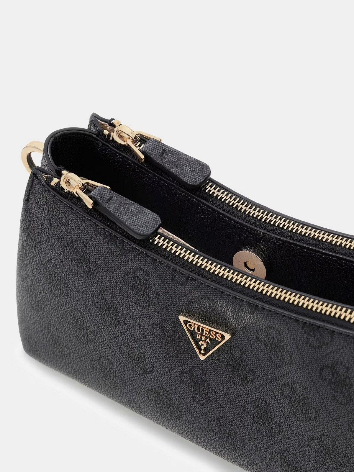 GUESS Borsa Donna NOELLE II 3 COMP SHLDR XBODY HWBG96 72730 CLO COAL LOGO gioboutiqueweb