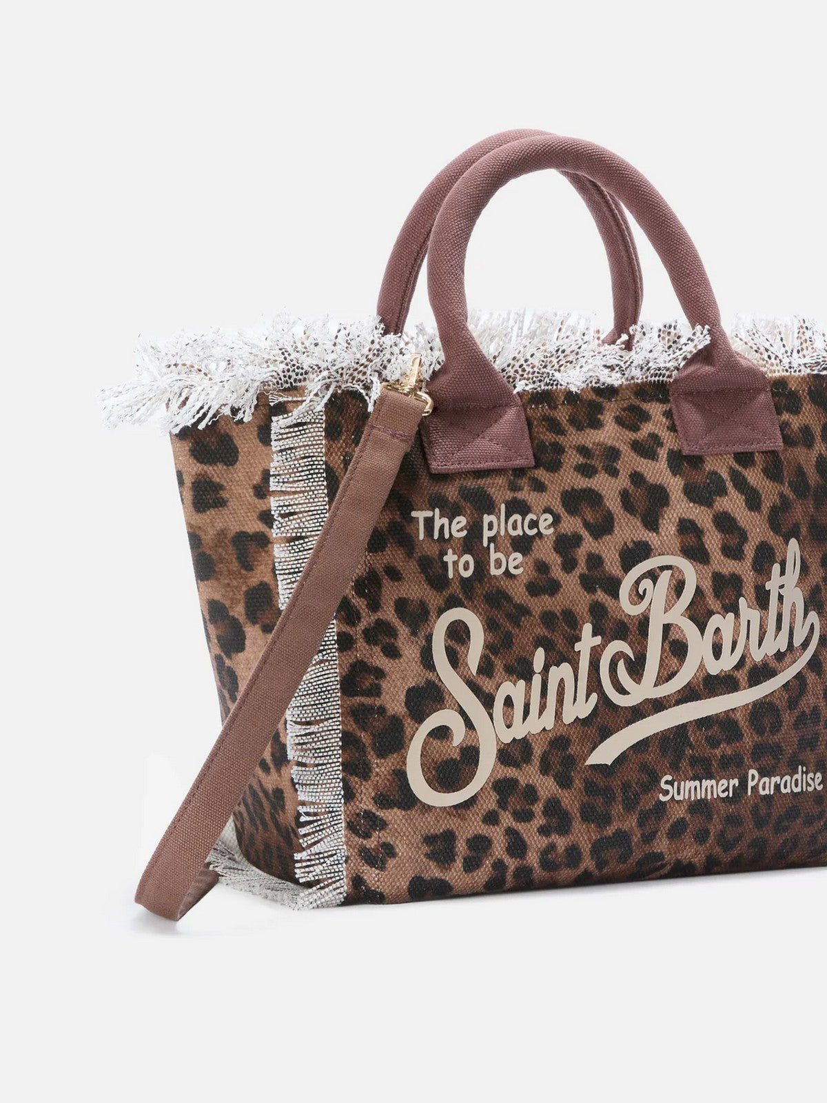 MC2 SAINT BARTH Borsa Donna  COLETTE 00190L SAND LEOPARD 19 gioboutiqueweb