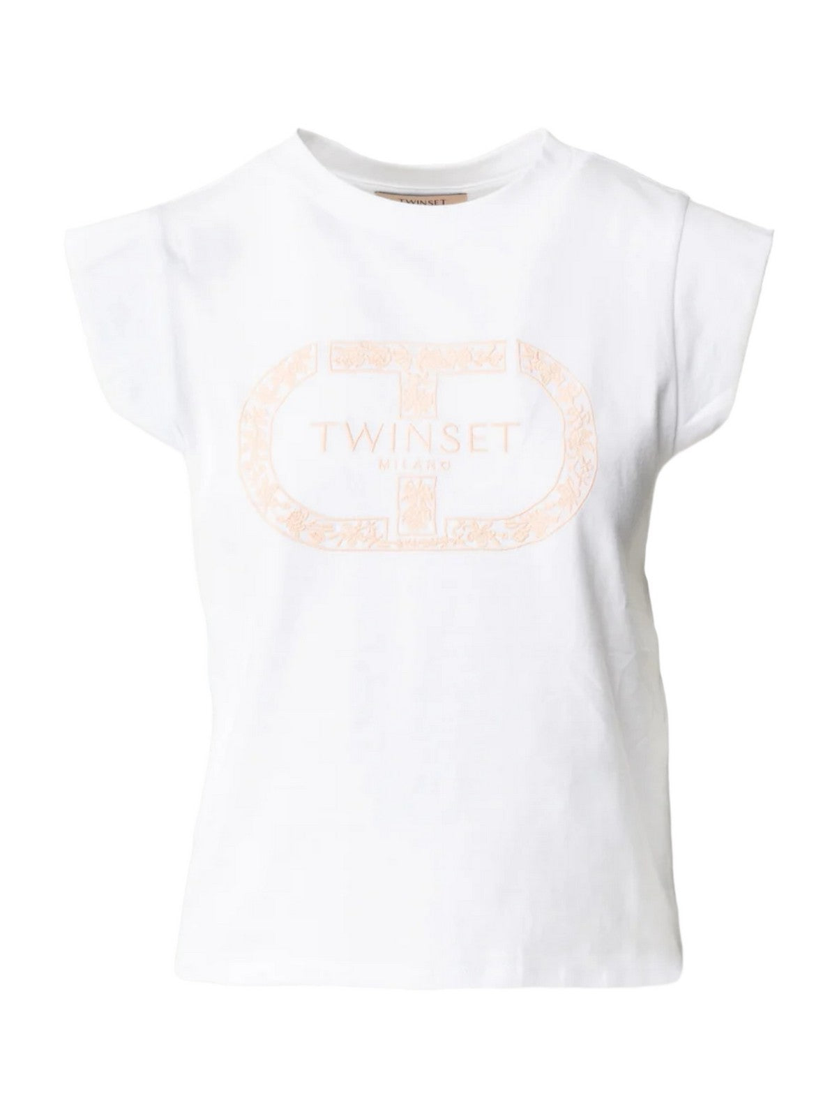 TWINSET T-Shirt e Polo Donna  241TP2213 11467 Bianco gioboutiqueweb