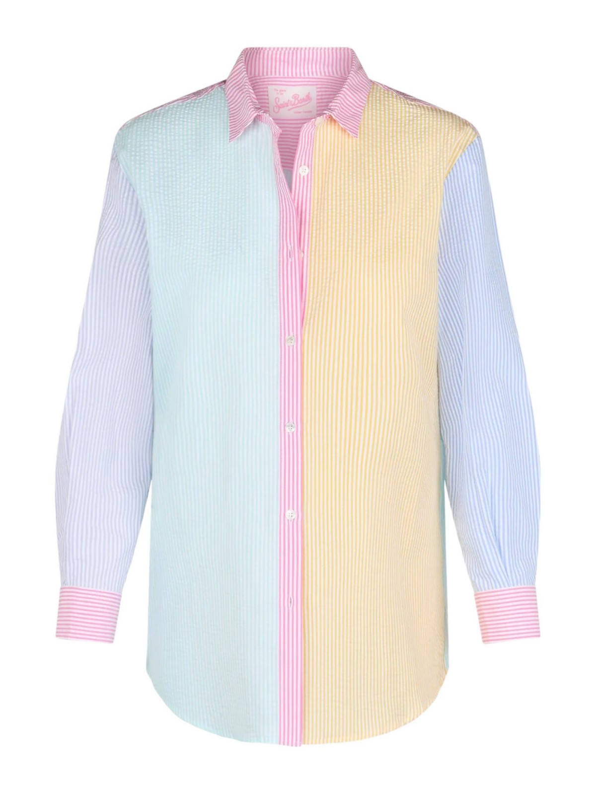 MC2 SAINT BARTH Camicia Donna  BRIGITTE 03999F Multicolore gioboutiqueweb