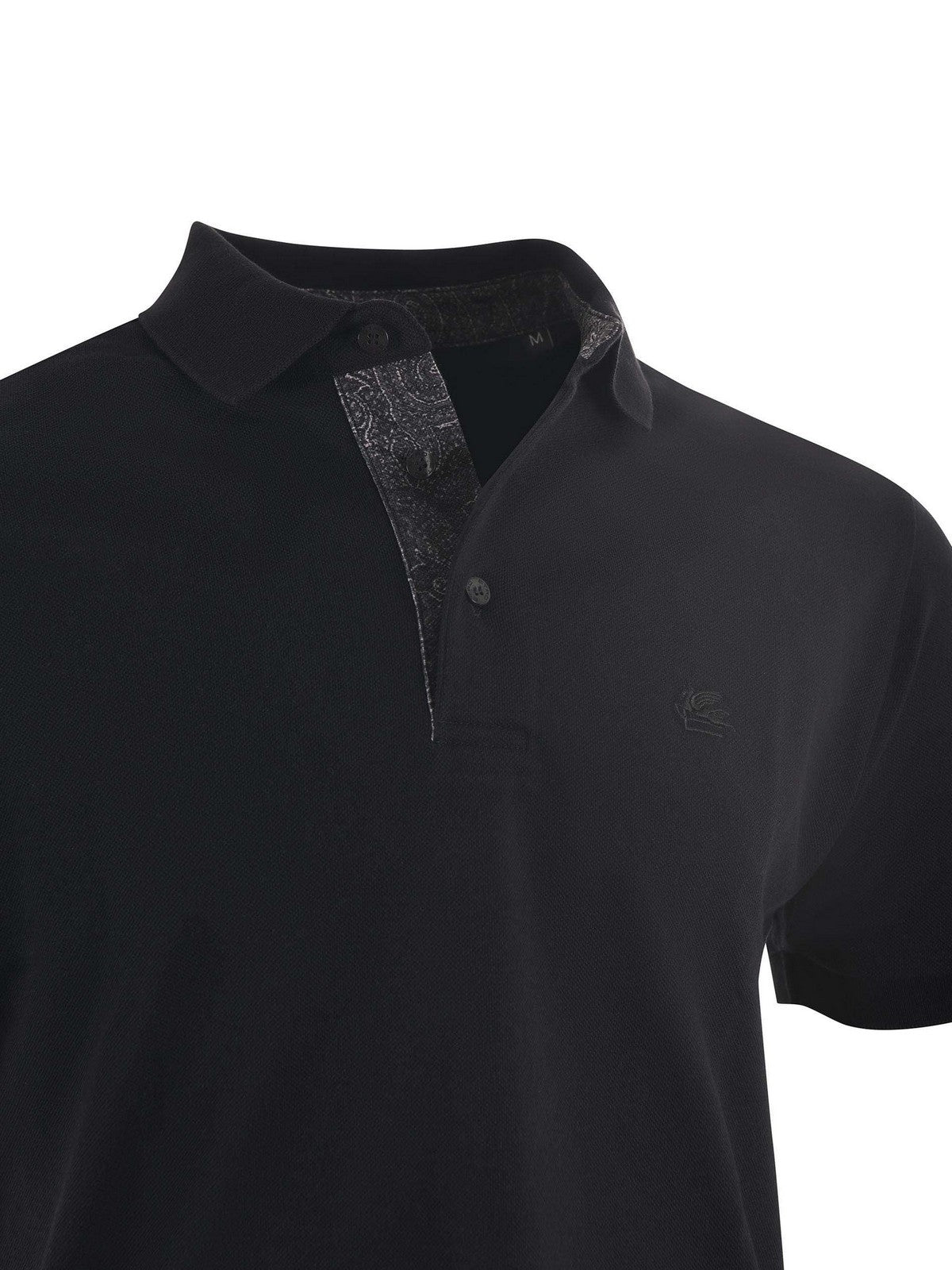 ETRO Polo Uomo POLO ROMA PRINTED DETAILS MRMD0005 AC274 N0000 Nero gioboutiqueweb