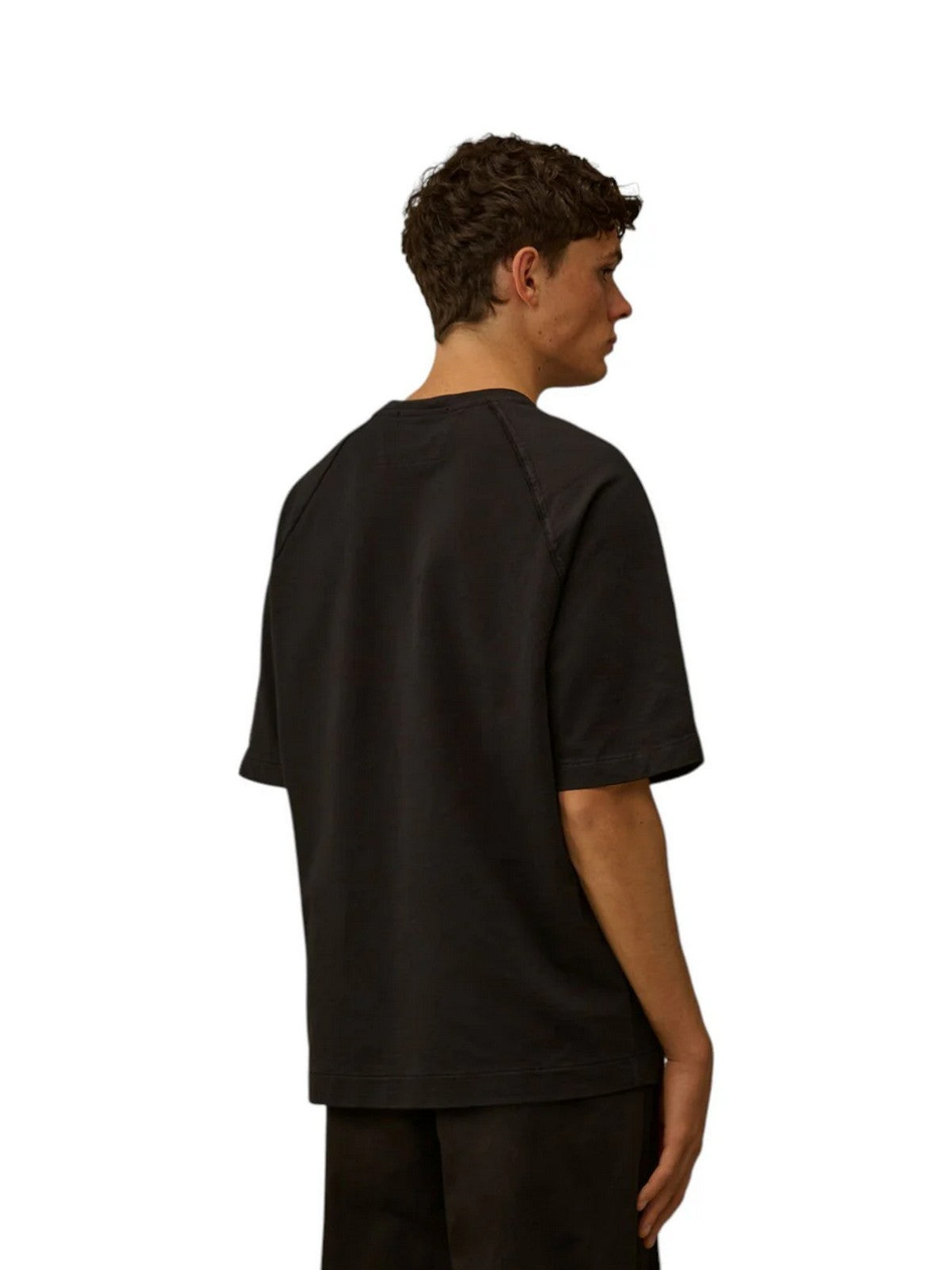 C.P. COMPANY Felpa Uomo  20CMSS034A002246G 999 999 - BLACK gioboutiqueweb