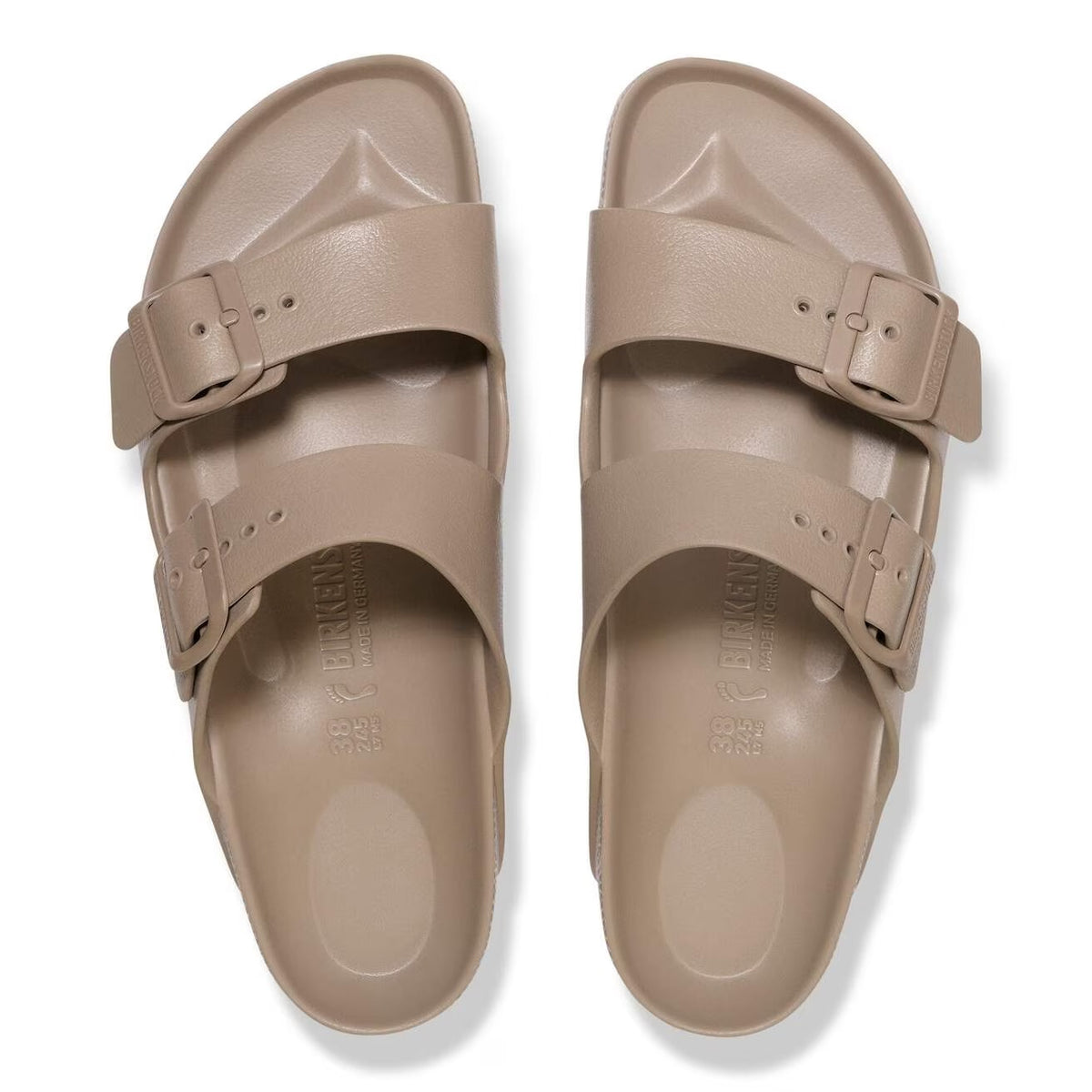 BIRKENSTOCK Sandalo Unisex adulto Arizona EVA gray taupe, EVA 1030447 GRAY TAUPE gioboutiqueweb