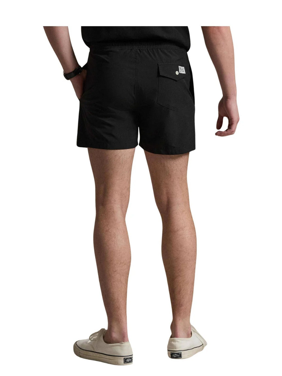POLO RALPH LAUREN Costume da bagno Uomo WOVEN-TRUNK-SWIM BOTTOM 710B16721 010 POLO BLACK