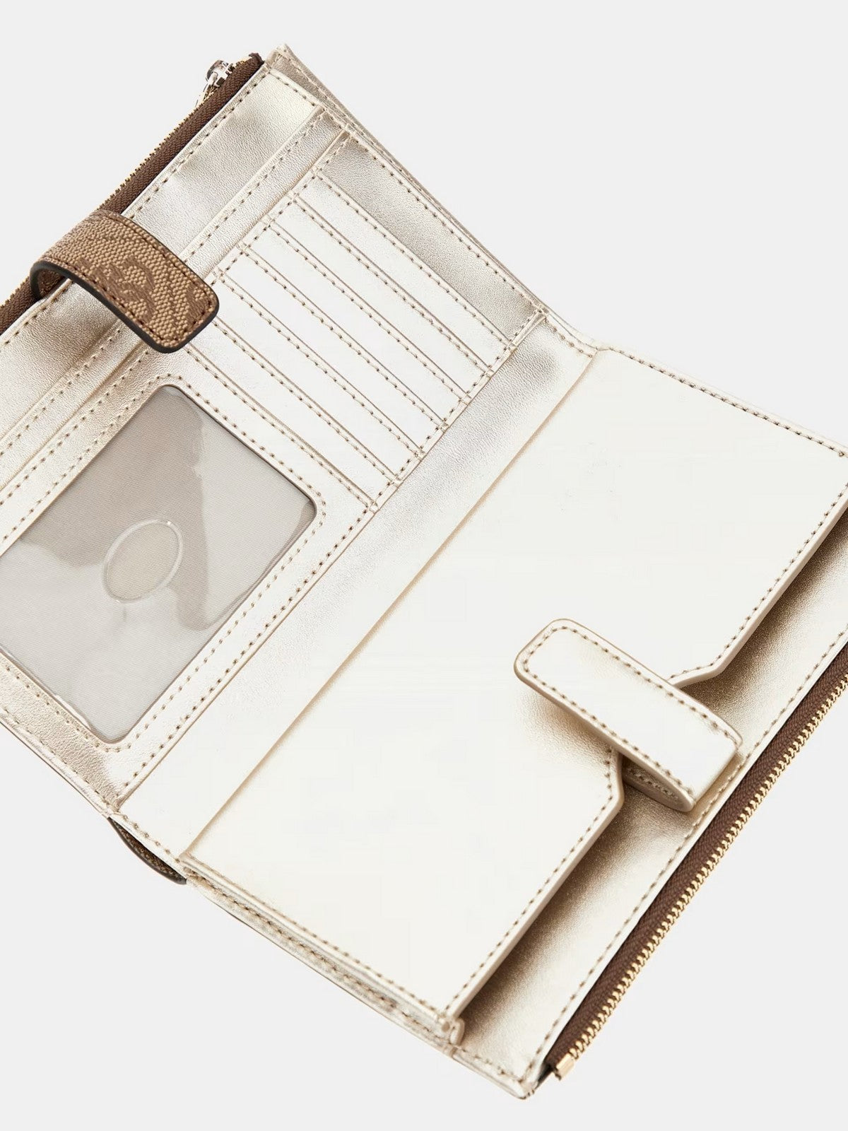 GUESS Portafoglio Donna Chai Slg Slim Clutch SWSG90 00570 LGW Marrone gioboutiqueweb