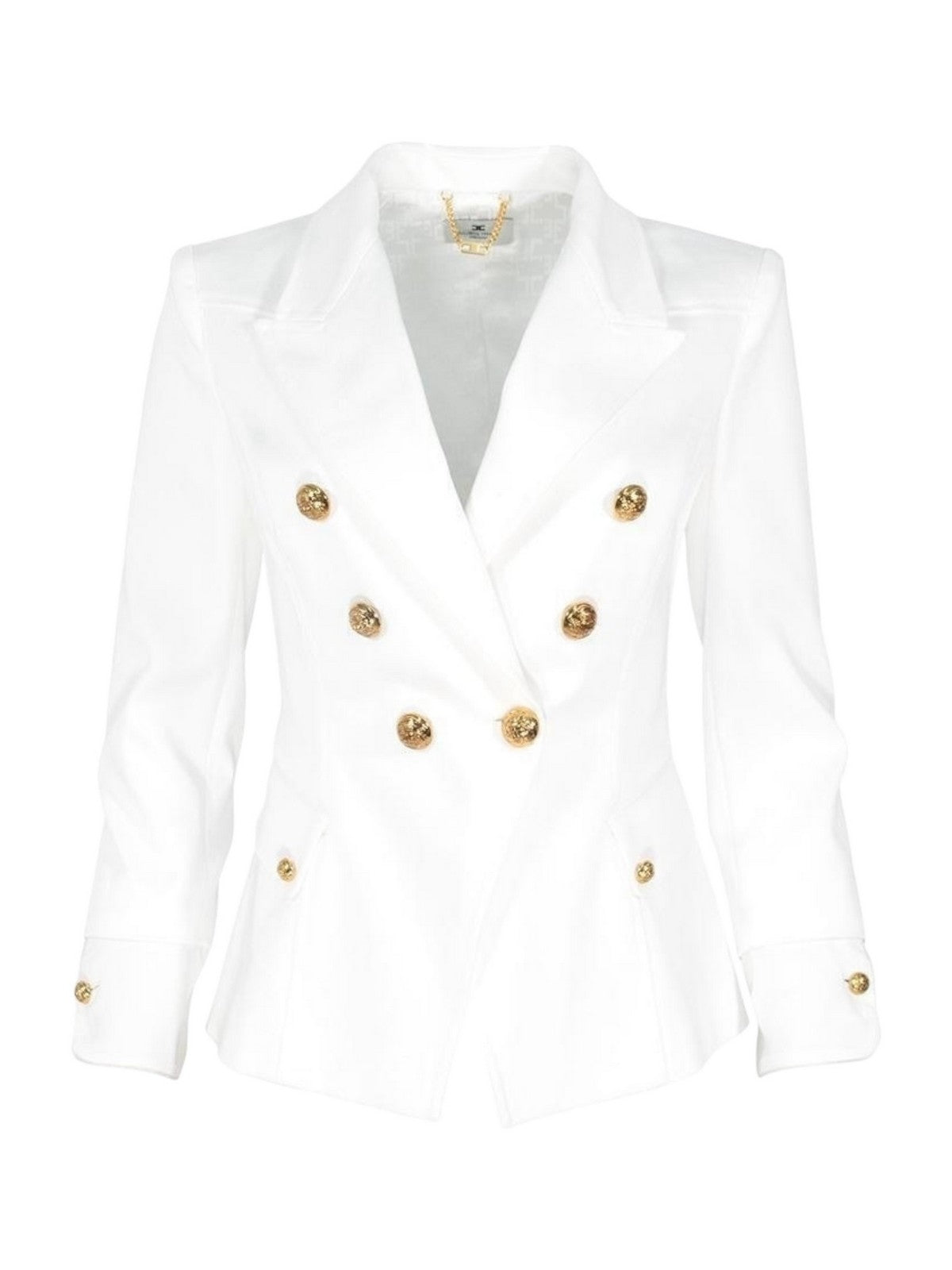 ELISABETTA FRANCHI Giacca Donna  GI21361E2 360 Avorio gioboutiqueweb