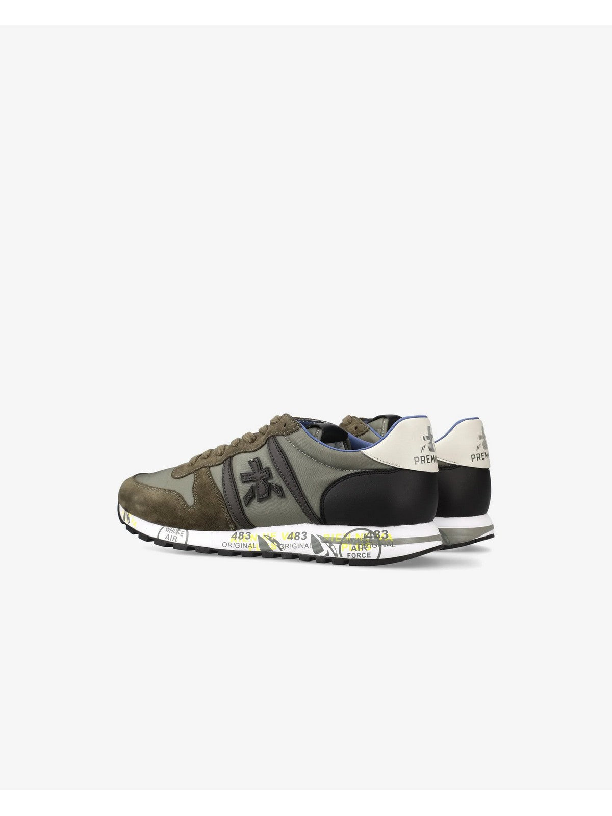 PREMIATA Sneaker Uomo  ERIC VAR 7097 Verde gioboutiqueweb