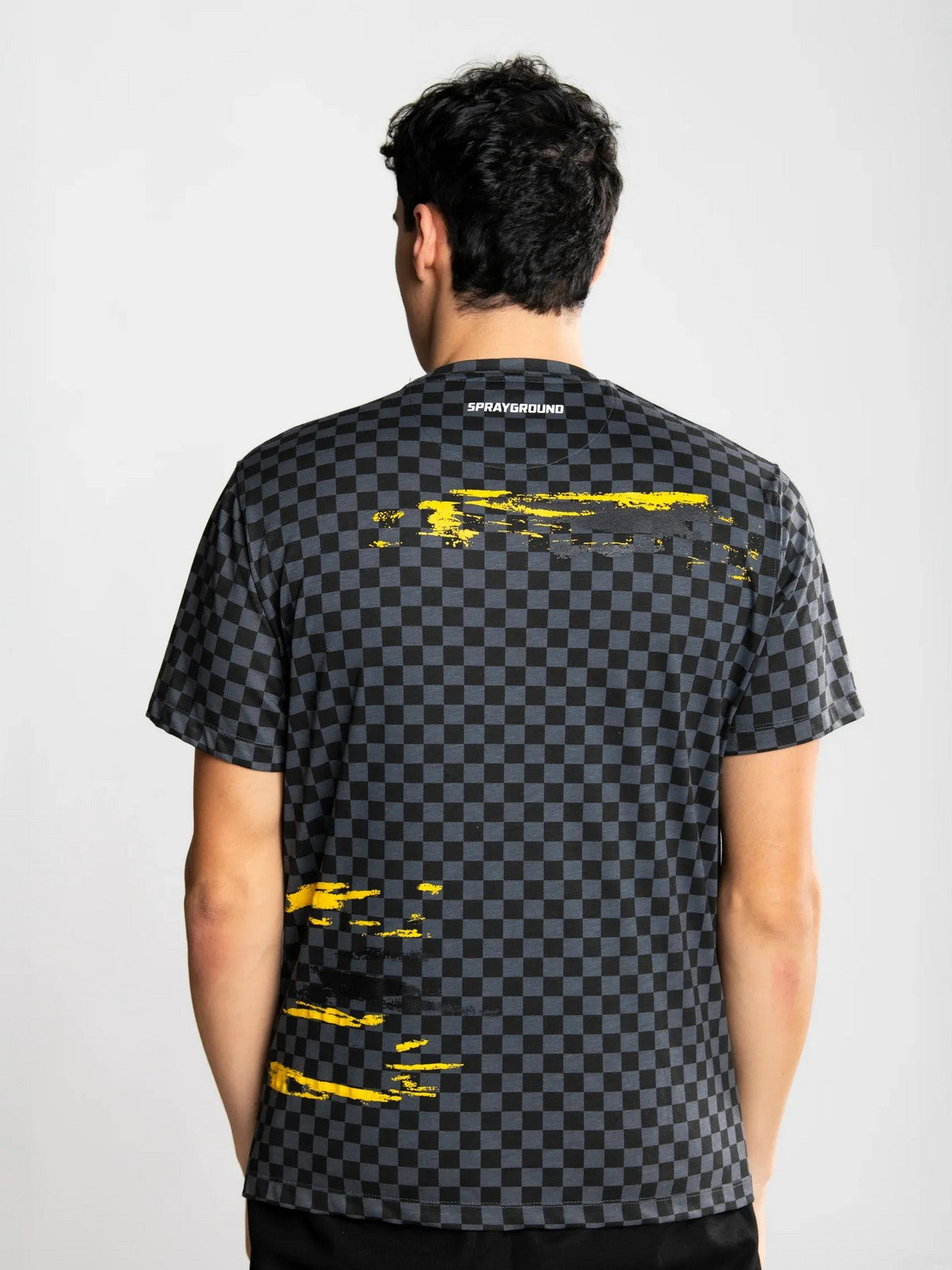 SPRAYGROUND T-shirt Uomo  SP688GREY Grigio gioboutiqueweb