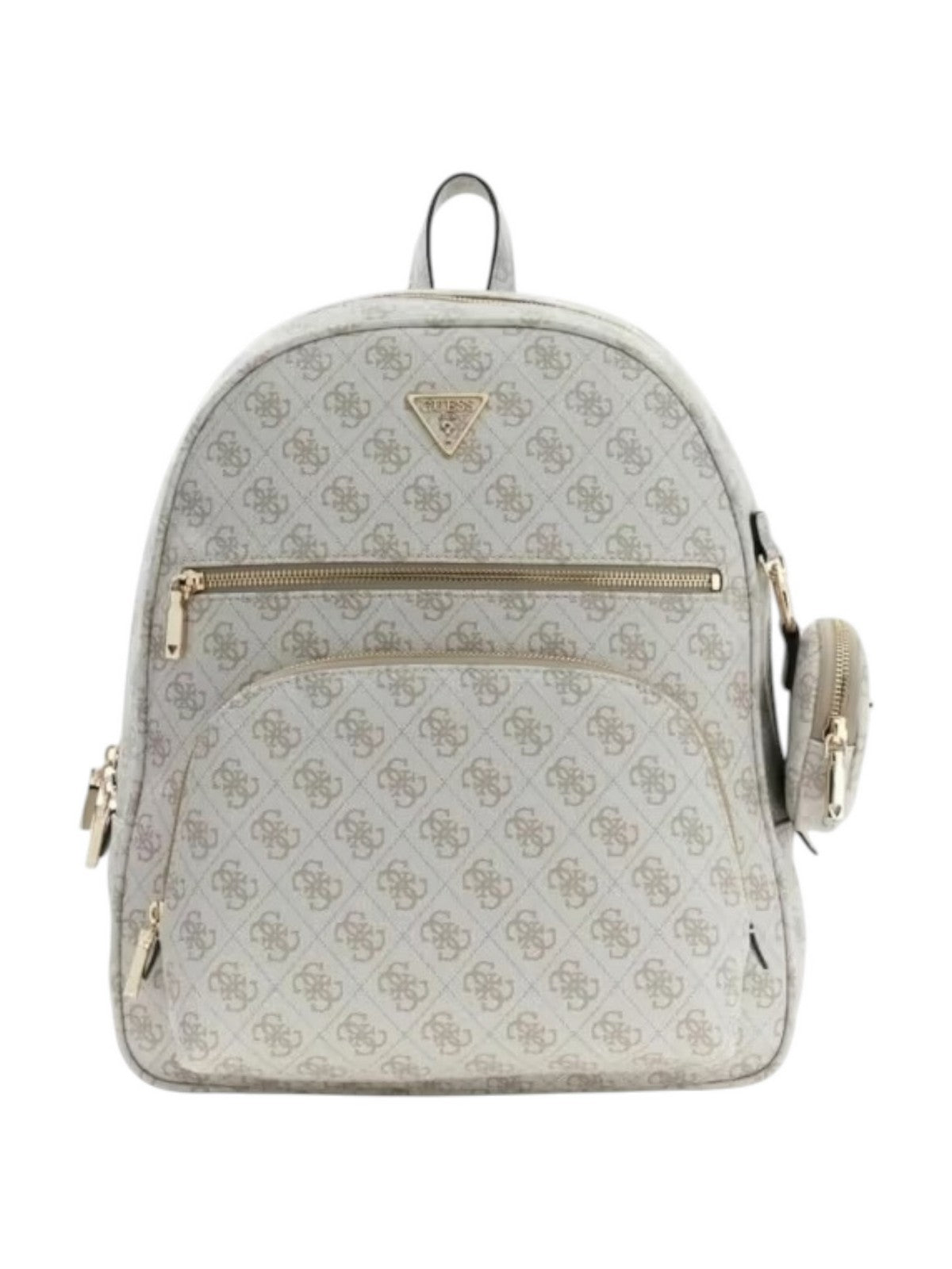 GUESS Zaino Donna POWER PLAY II LRG TECH BCKPCK HWSL71 24350 DKO DARK TAUPE LOGO gioboutiqueweb