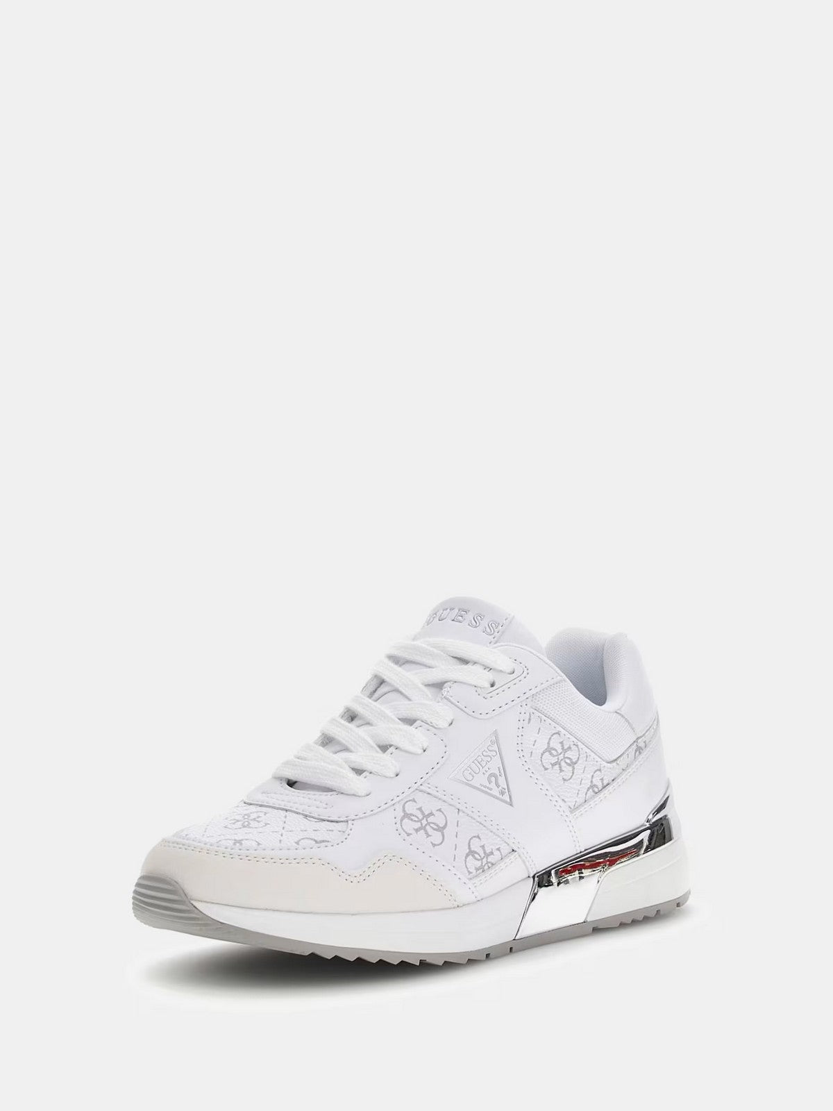GUESS Sneaker Donna MICKAY FLFMIC ELE12 WHIGR WHITE GREY gioboutiqueweb