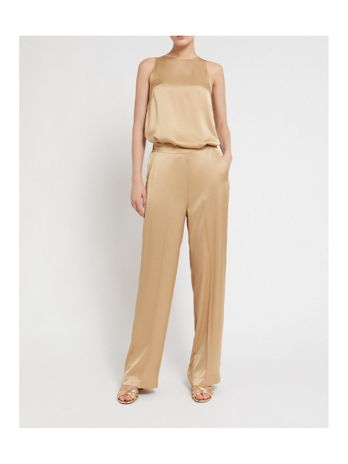 OTTOD'AME Pantalone Donna  DP9840 1982 SABBIA