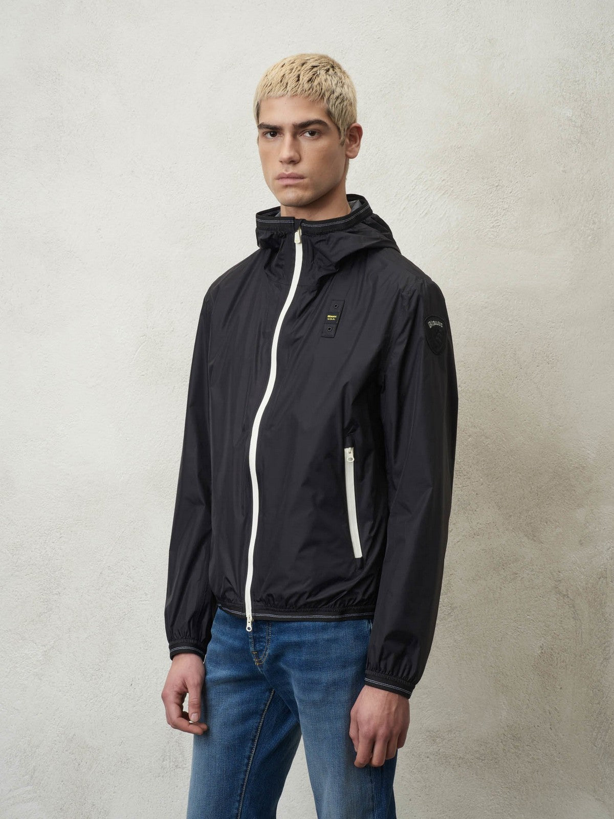 Blauer Men's Jacket 24Sbluc11060 006007 999 Negro
