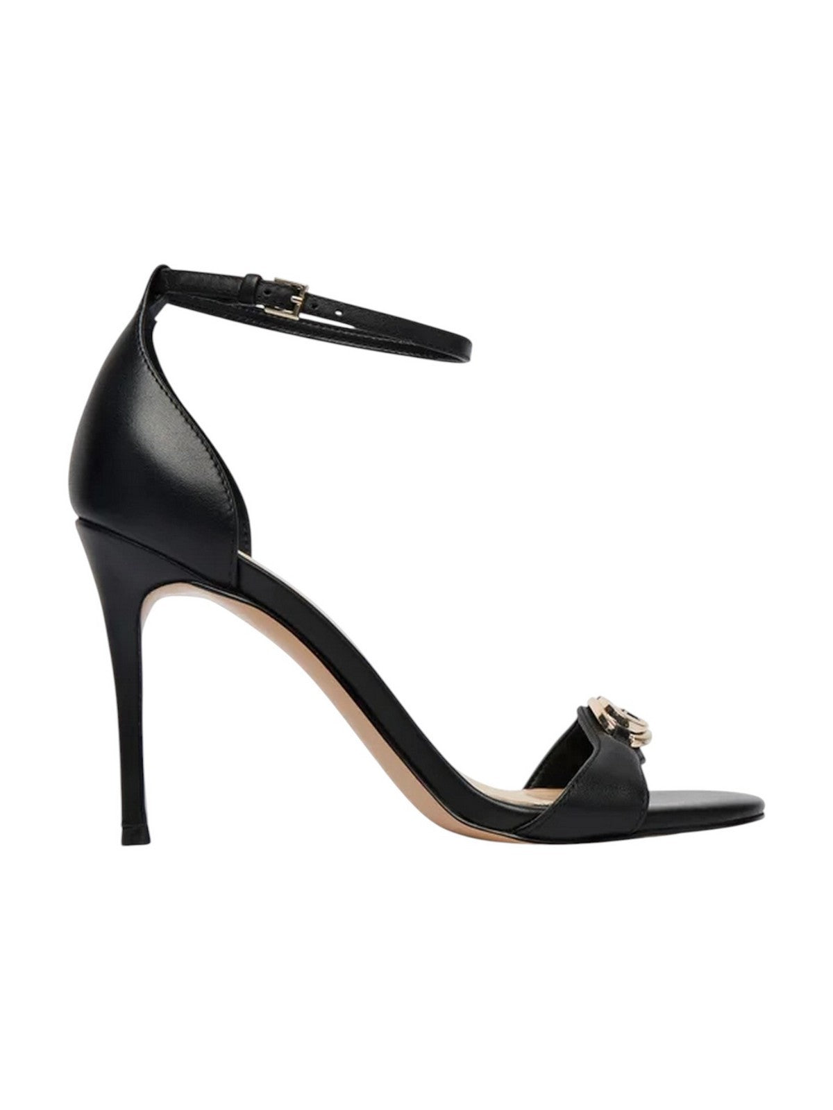 GUESS Sandalo Donna KABRINA FLJKAB LEA03 BLACK BLACK