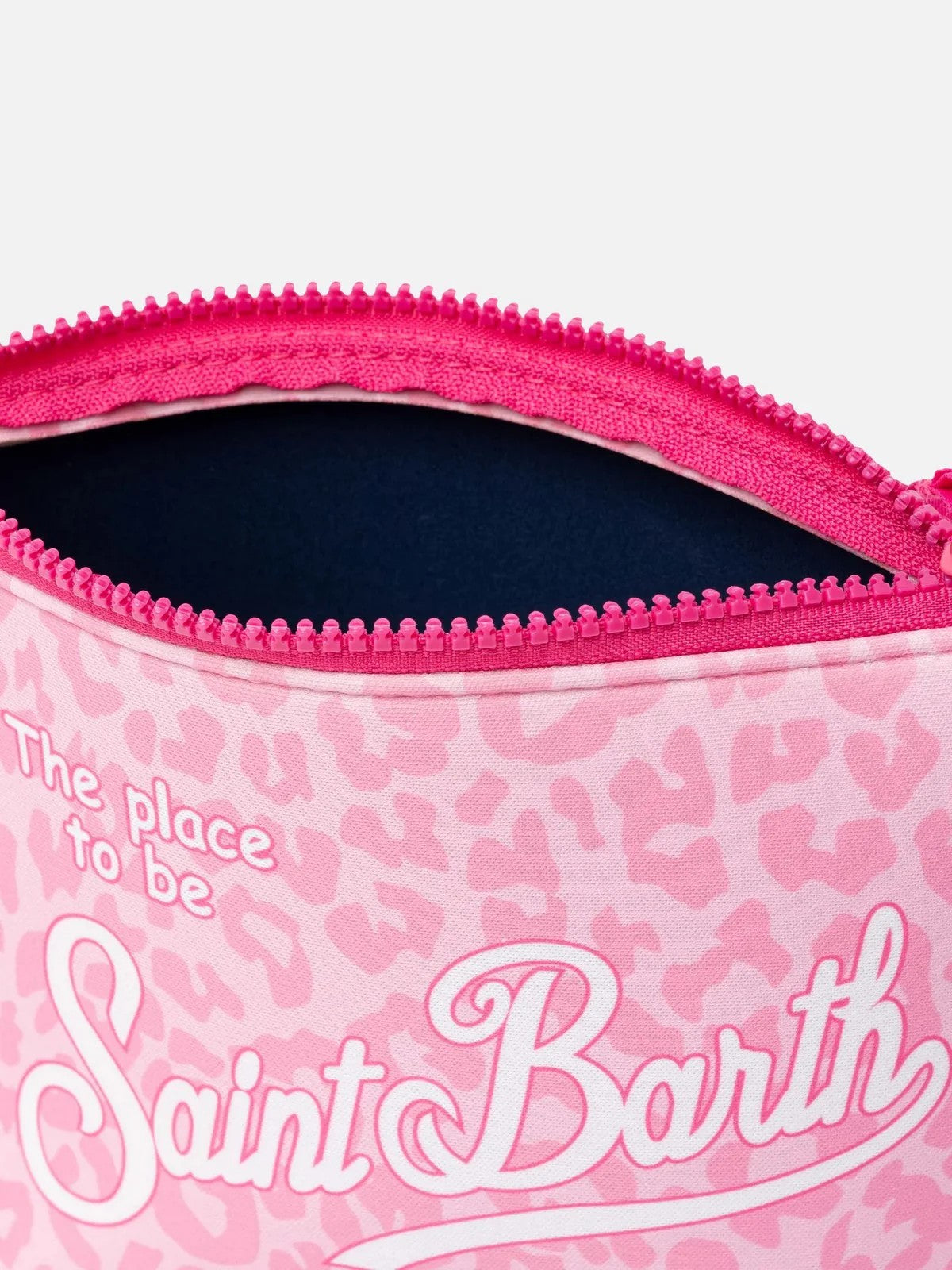 MC2 SAINT BARTH Pochette Unisex adulto  ALINE 03479L PASTEL LEOPARD 21 gioboutiqueweb