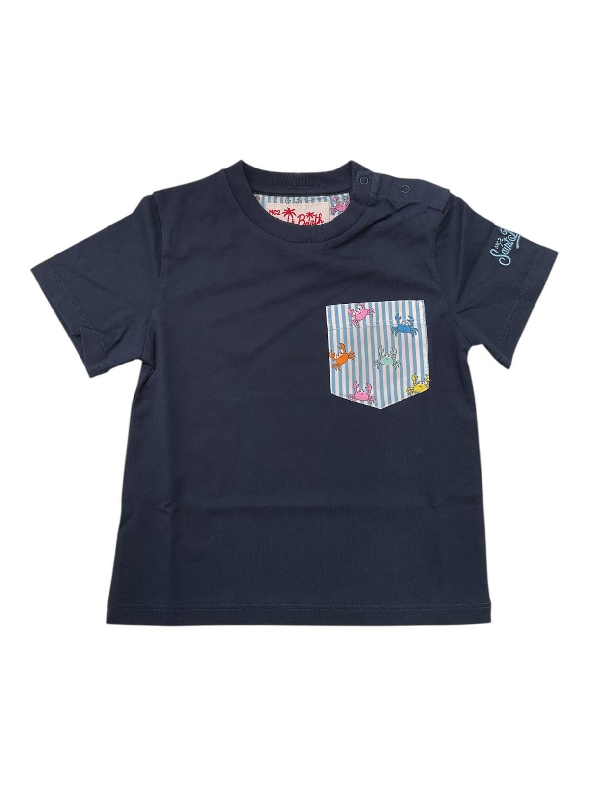 MC2 SAINT BARTH T-shirt Bambini e ragazzi  KEA 02098L 61 PINCHY MULTI STRIPES 30 gioboutiqueweb