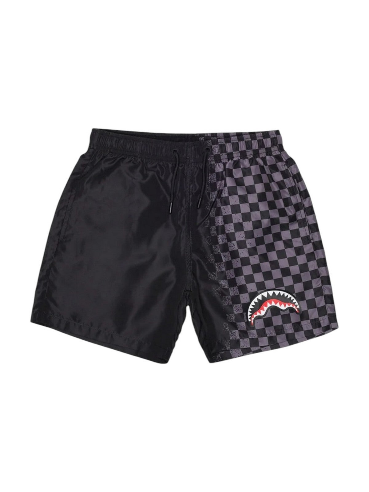 SPRAYGROUND Costume da bagno Uomo SHARK IN PARIS GREY SWIM TRUNKS SP919BLK BLACK