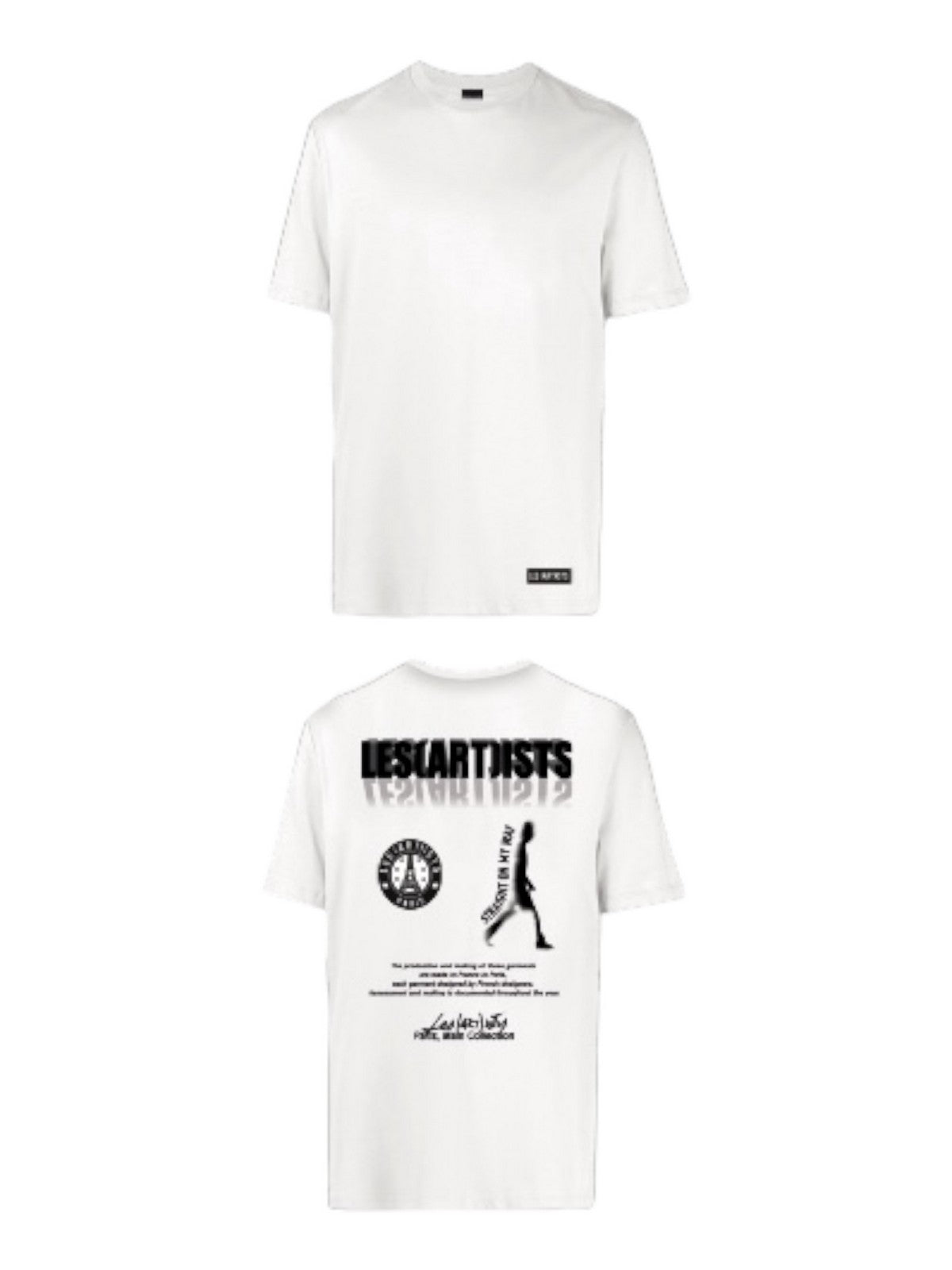 LES ARTISTS T-Shirt e Polo Uomo  24SSLATS562 Bianco gioboutiqueweb