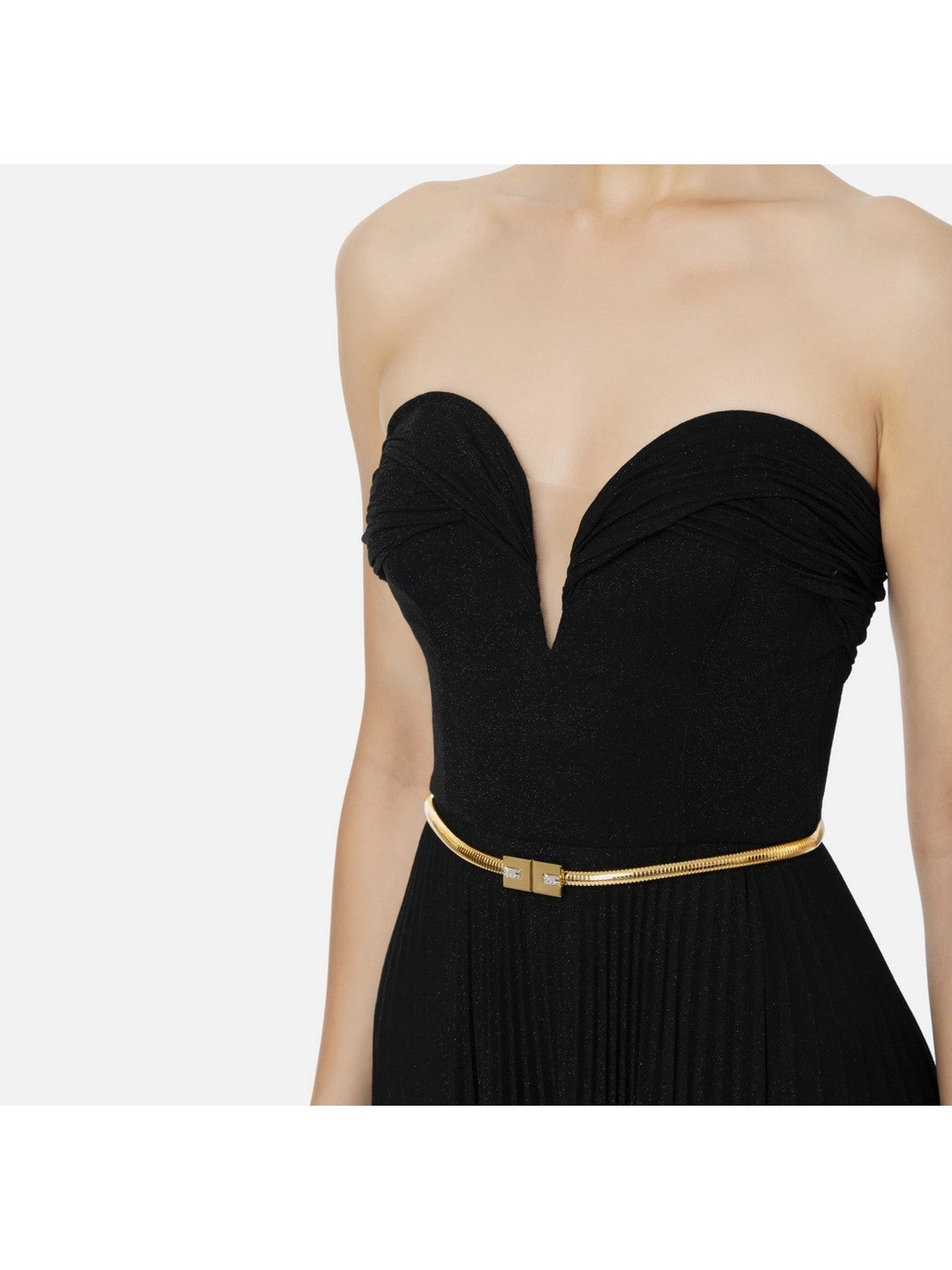 ELISABETTA FRANCHI Abito Donna  AB62847E2 110 Nero gioboutiqueweb