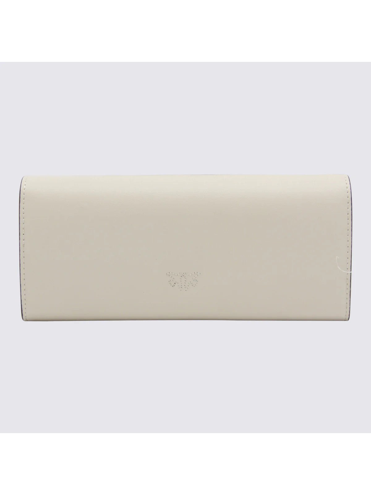 PINKO Portefeuille Femme LOVE TINY BIRDS WALLET C 103765-A0F1 Z14Q SILK WHITE-ANTIQUE GOLD