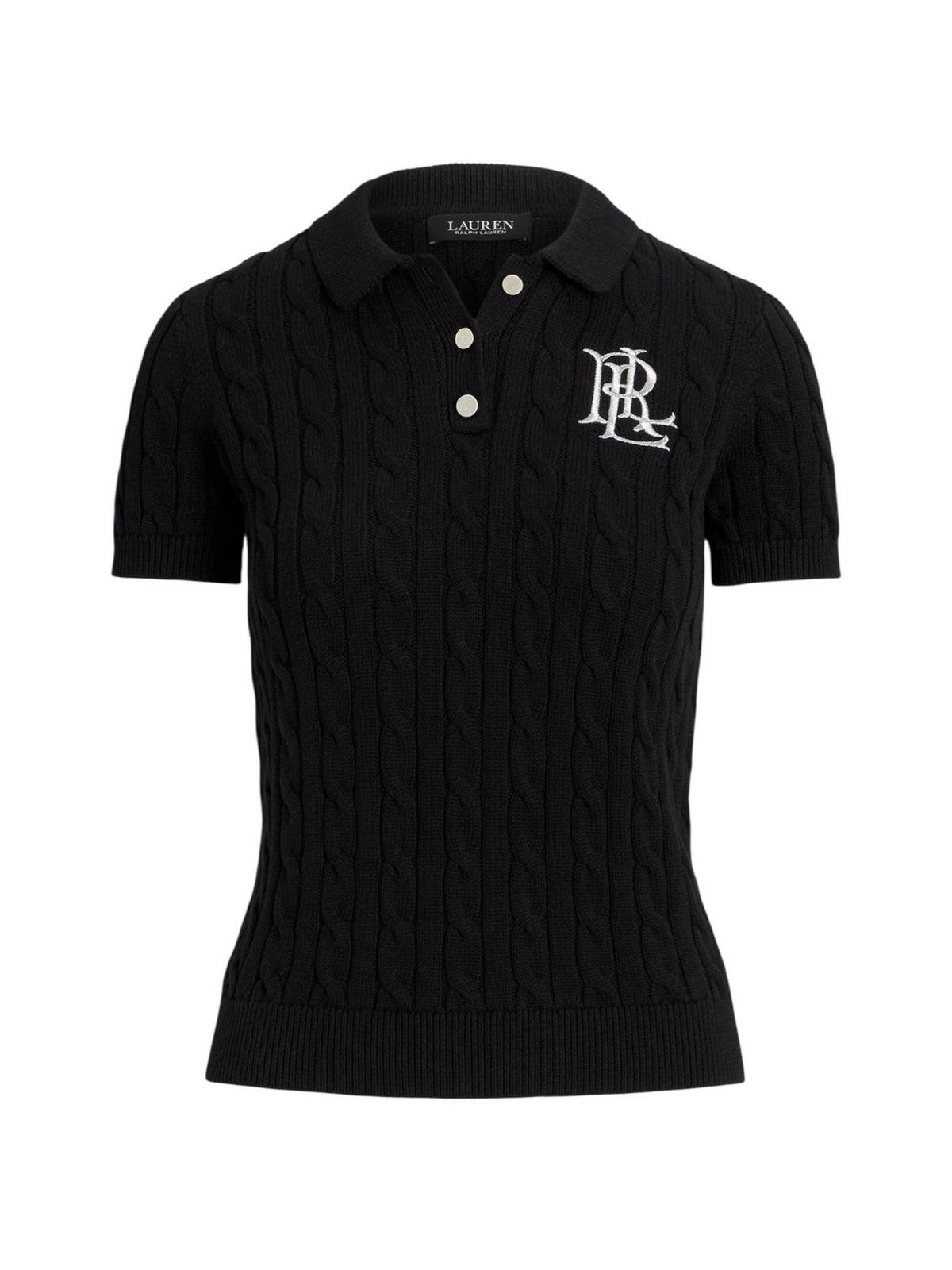 LAUREN RALPH LAUREN Polo Donna NATRISSA-SHORT SLEEVE-PULLOVER 200932224 003 BLACK