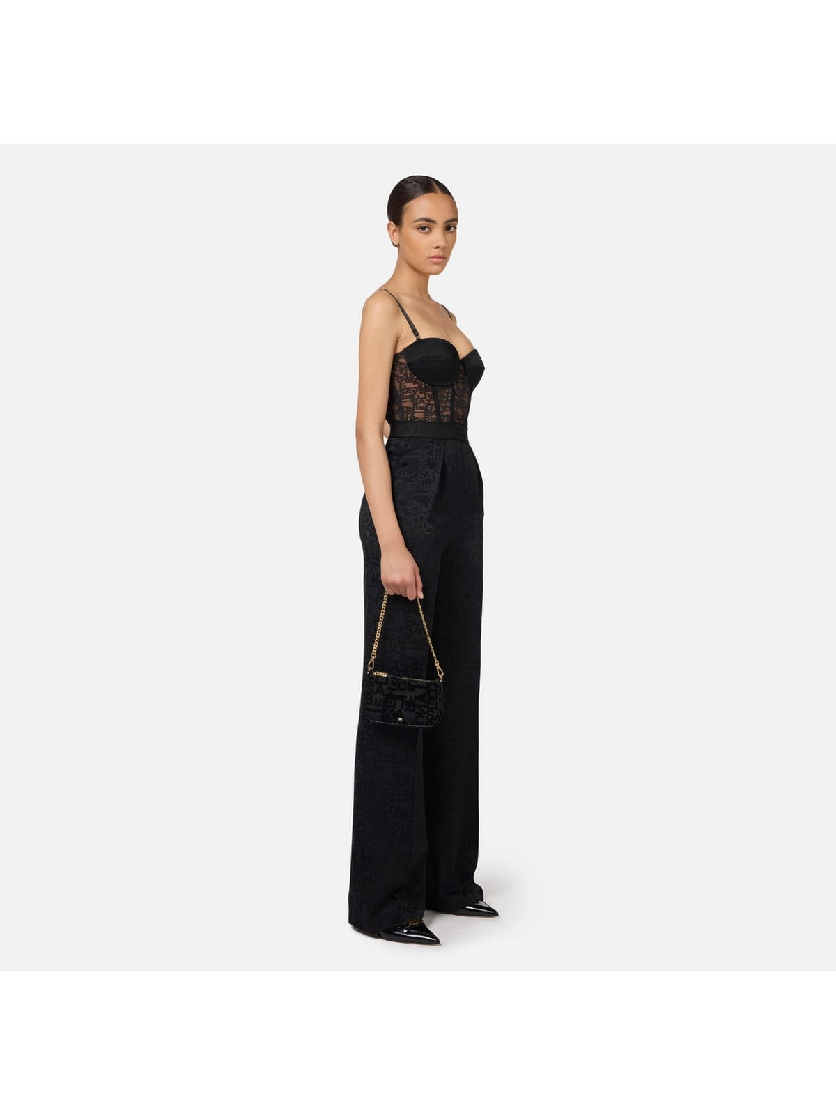 ELISABETTA FRANCHI Borsa Donna  BS23A46E2 110 Nero gioboutiqueweb